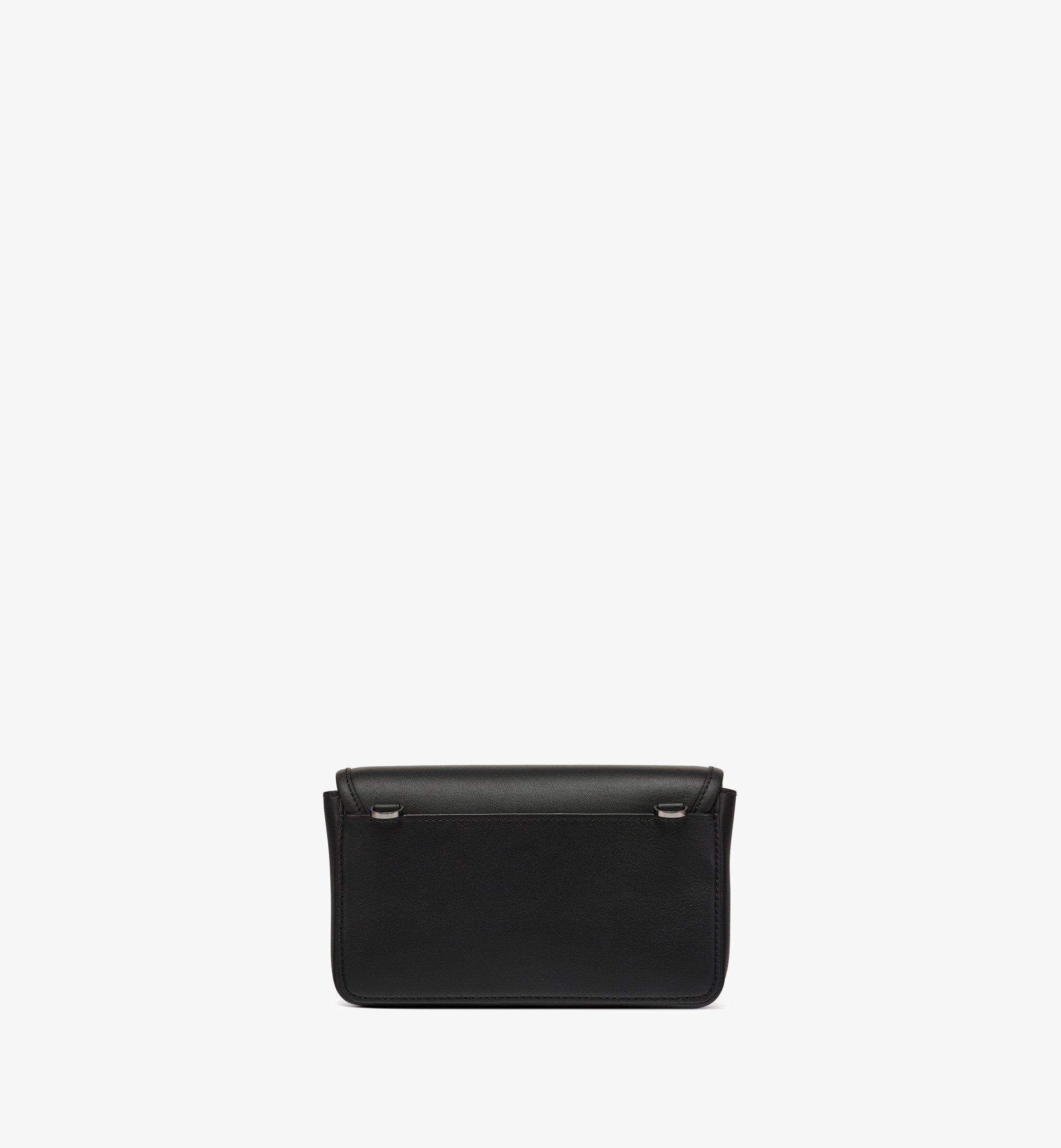 One Size Aren Camera Bag in Spanish Calf Leather Black | MCM ®US