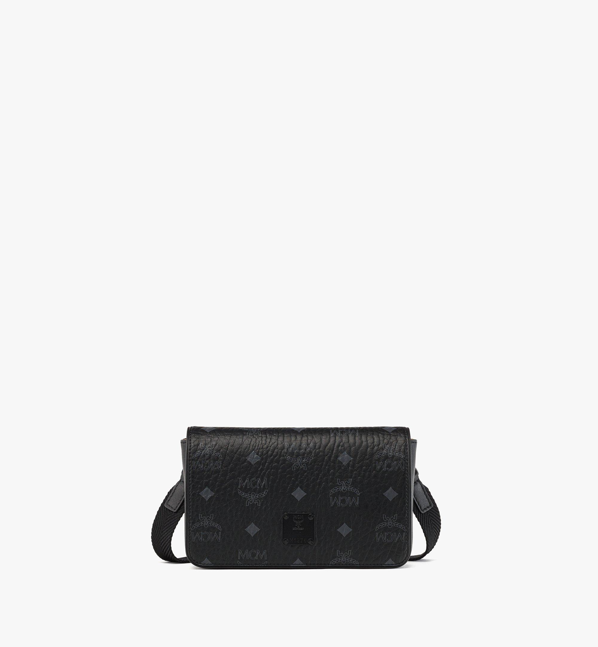 Mini Aren Camera Bag in Visetos Black | MCM ®US