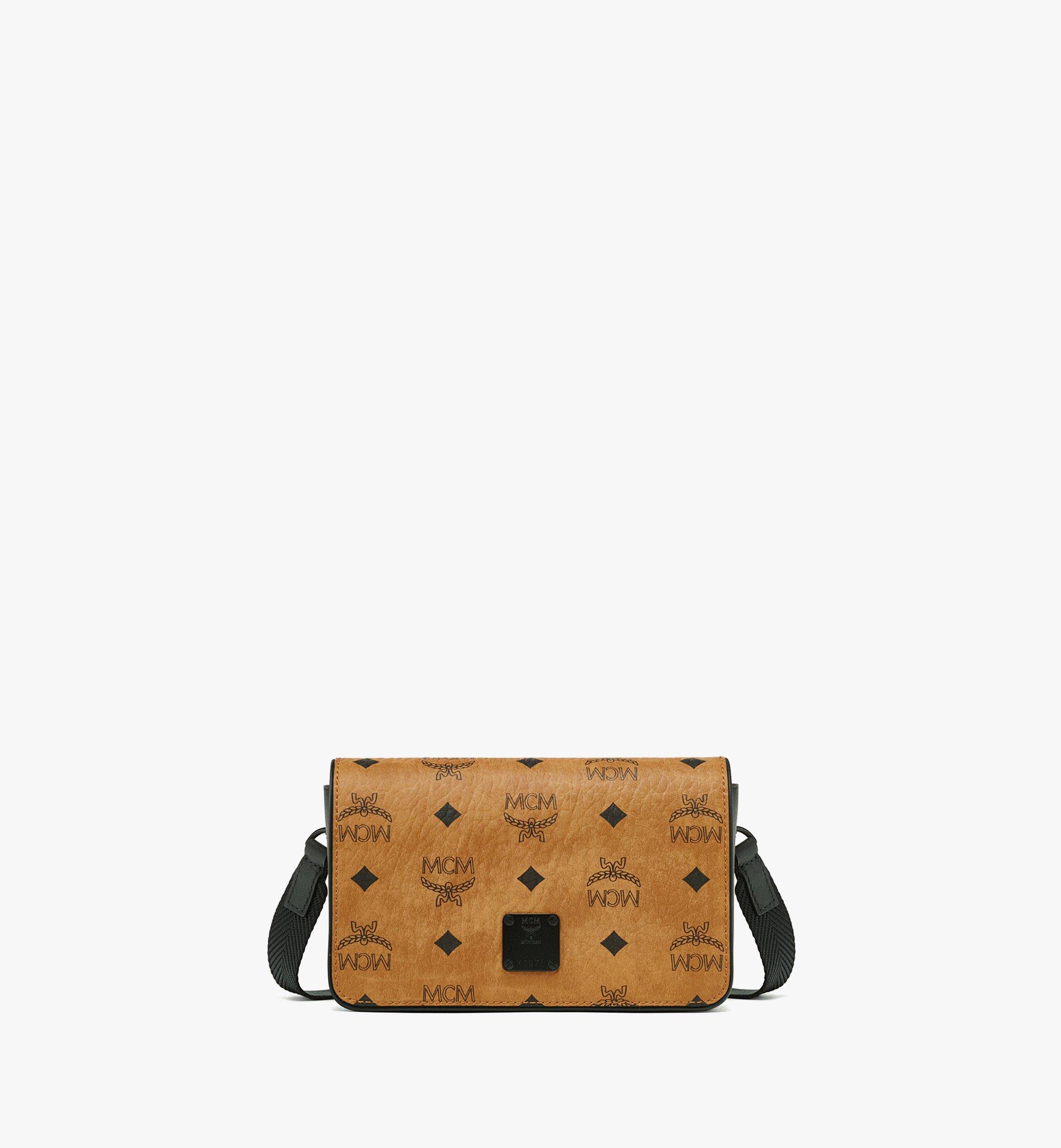 Mini Aren Camera Bag in Visetos Cognac | MCM ®CA