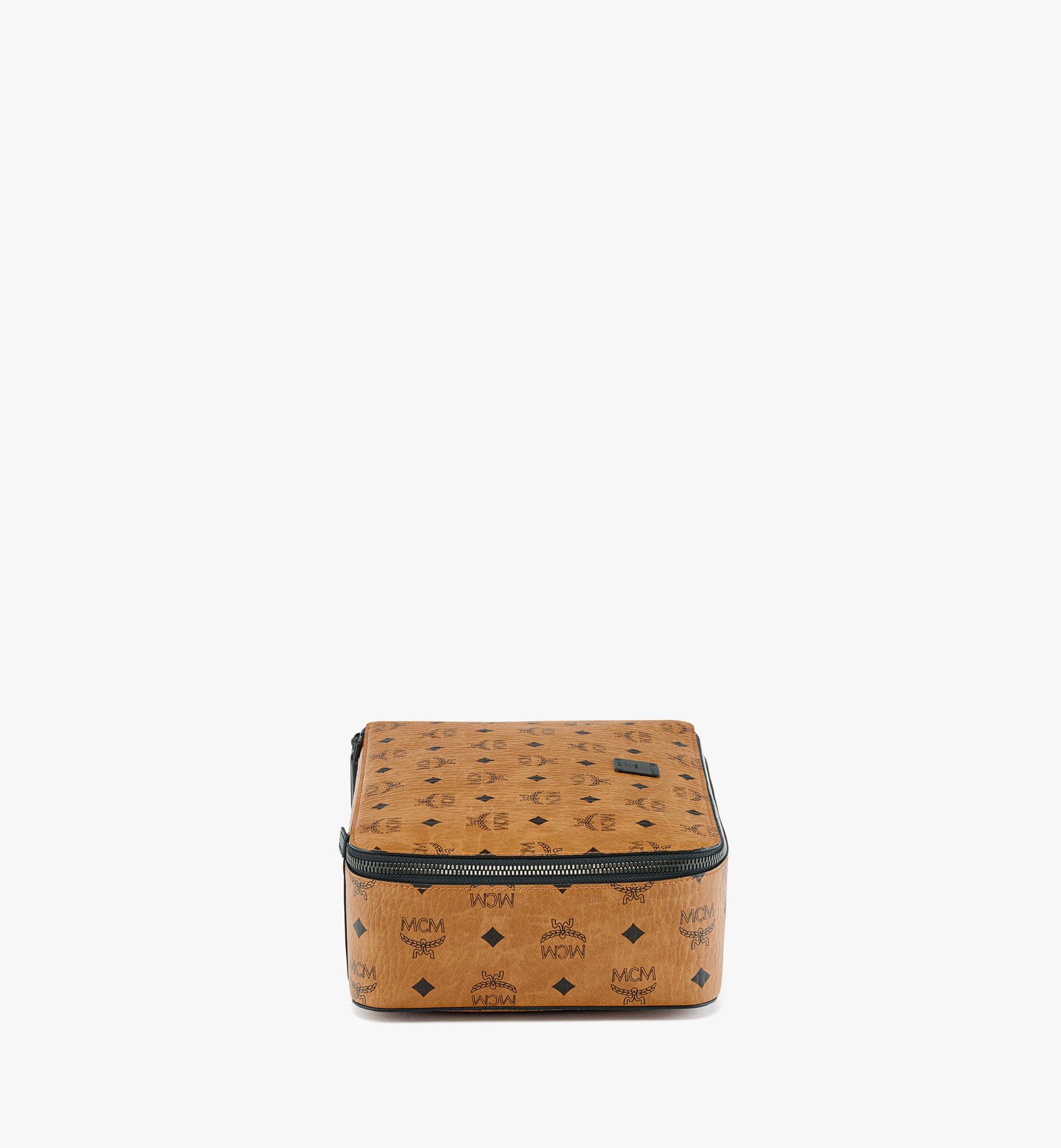 Medium Ottomar Toiletry Bag in Visetos Cognac