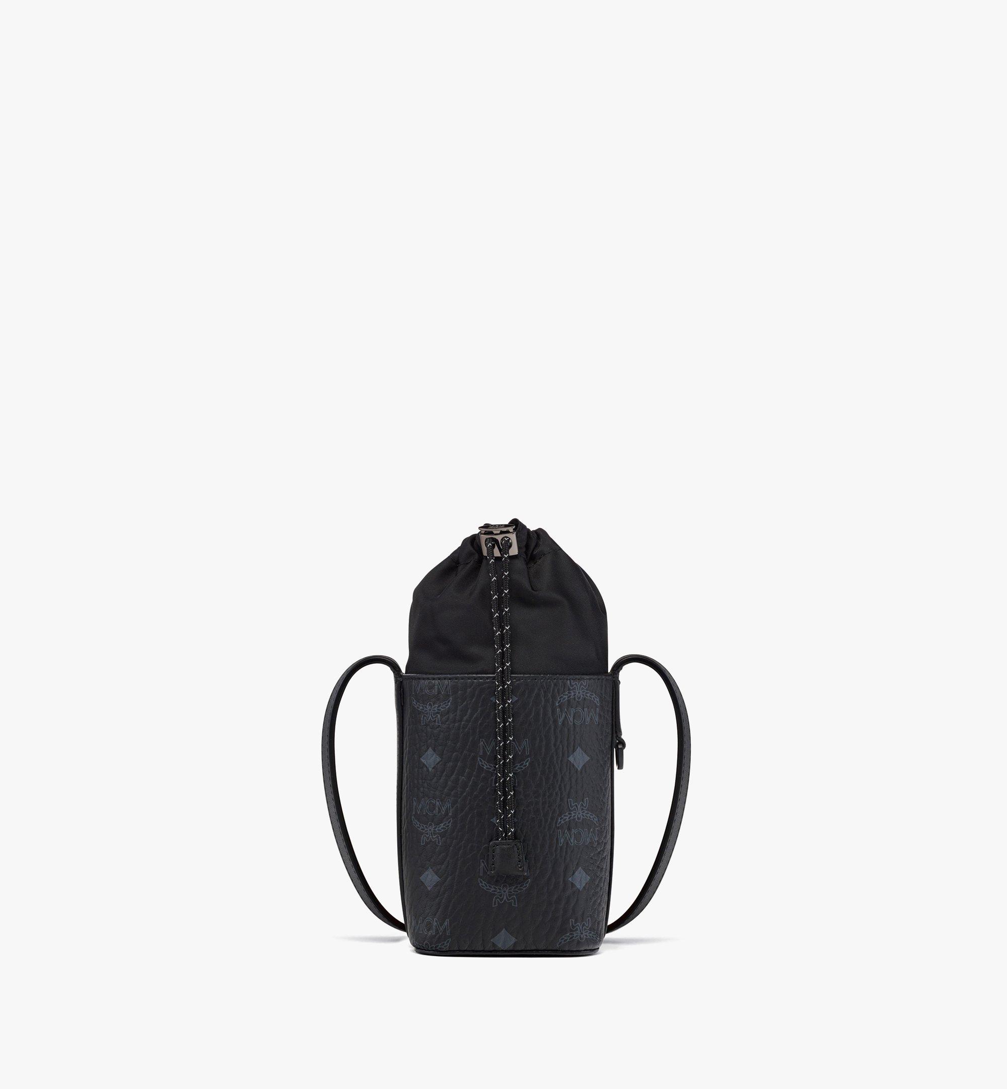 MCM Ottomar Bottle Holder in Visetos Black MXZDSTT02BK001 Alternate View 3