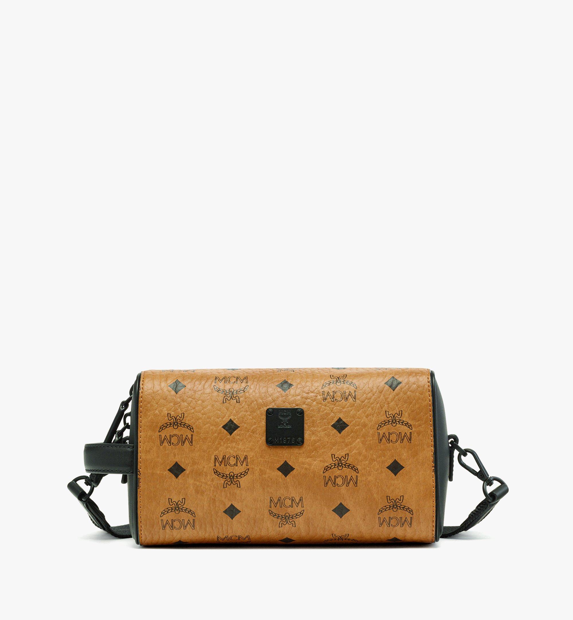 MCM Ottomar トイレタリーバッグ - ヴィセトス Cognac MXZDSTT03CO001 ほかの角度から見る 1