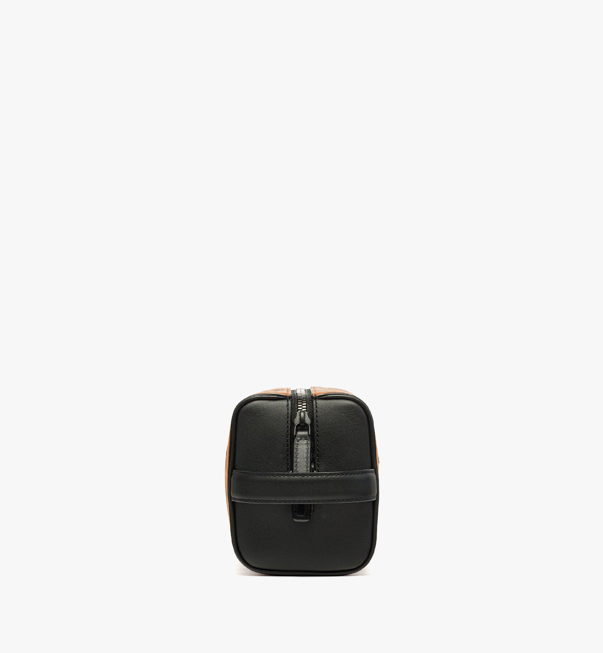 MCM Ottomar トイレタリーバッグ - ヴィセトス Cognac MXZDSTT03CO001 ほかの角度から見る 1