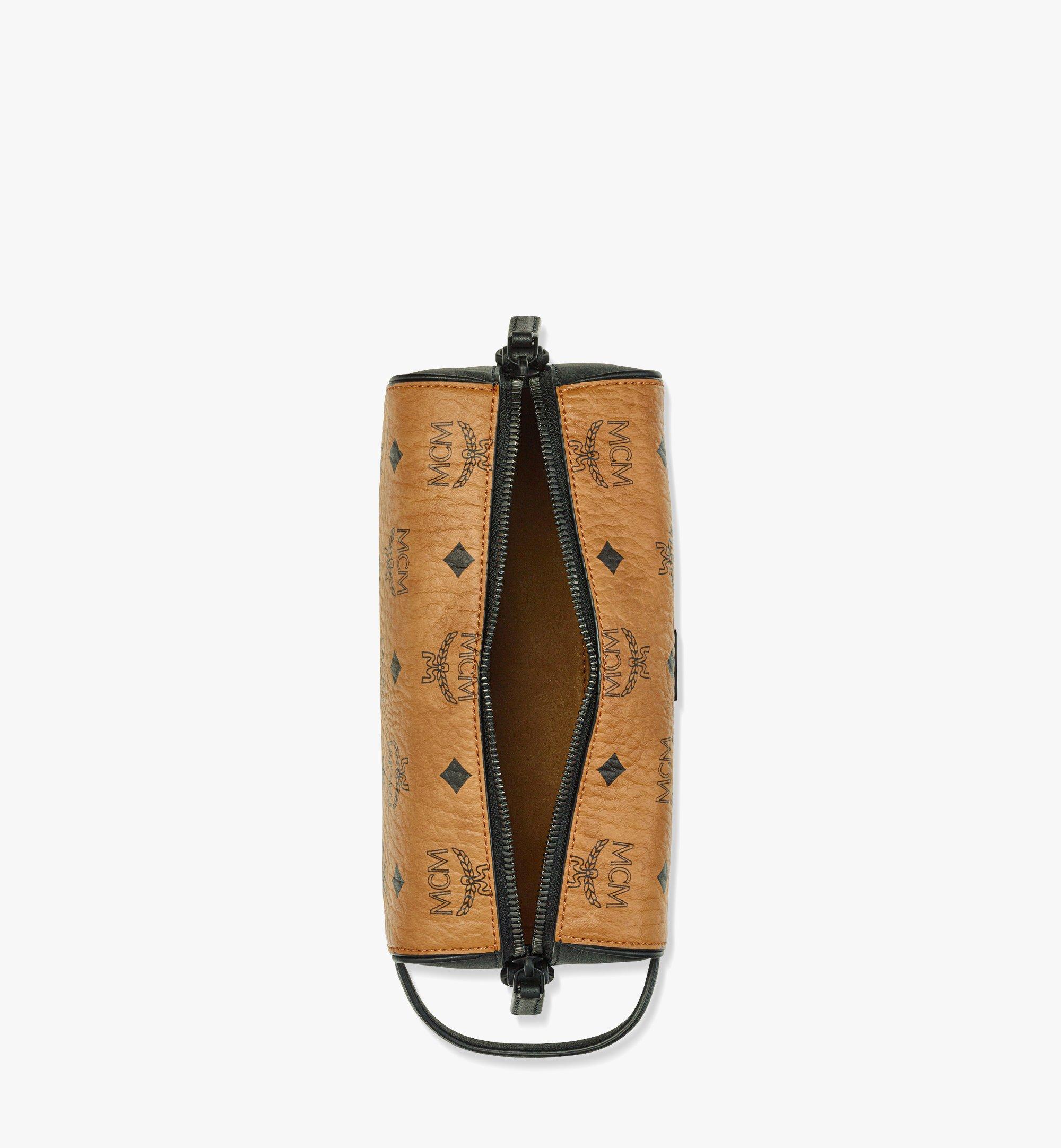 Medium Ottomar Toiletry Bag in Visetos Cognac