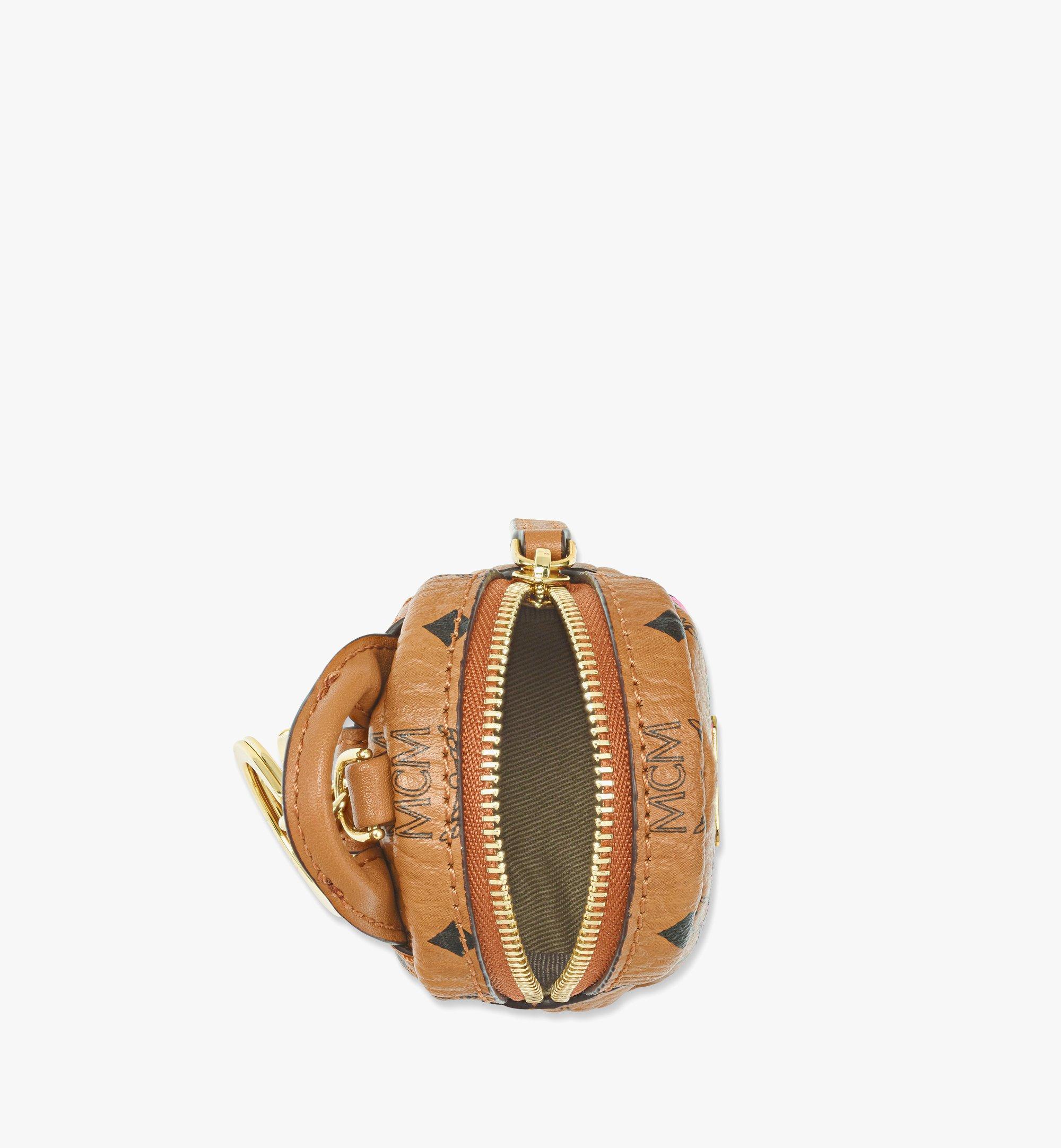 One Size Lunar New Year Backpack Charm in Visetos Cognac | MCM ®AU