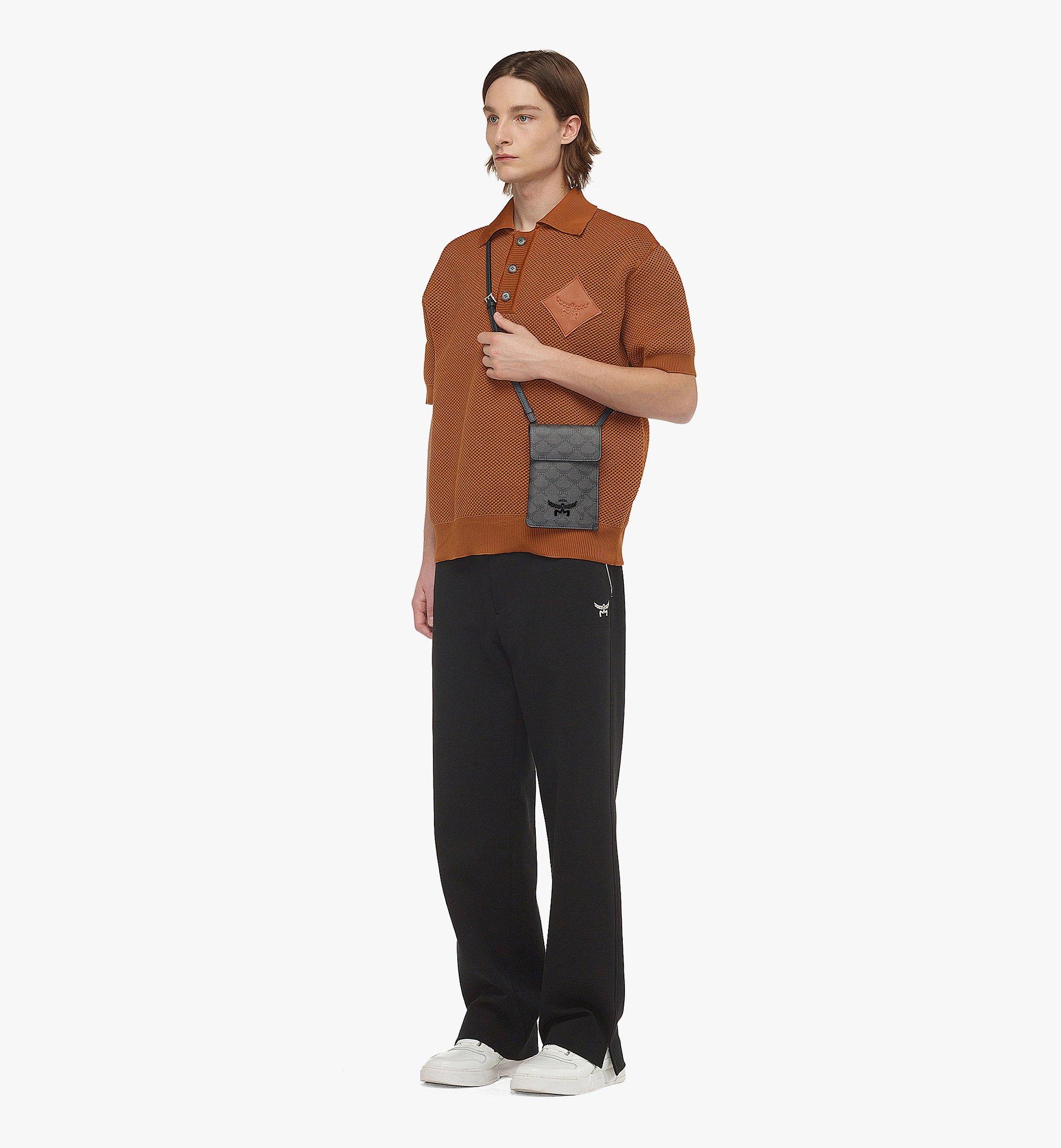 One Size Himmel Crossbody Pouch in Lauretos Grey | MCM ®JP