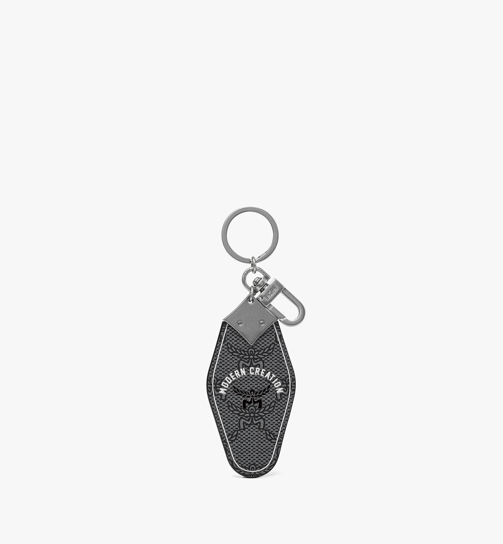 [MCM]★韓国人気★Himmel Loretos Jacquard Key Holder One Size Himmel Key Holder in Lauretos Grey | MCM ®TH