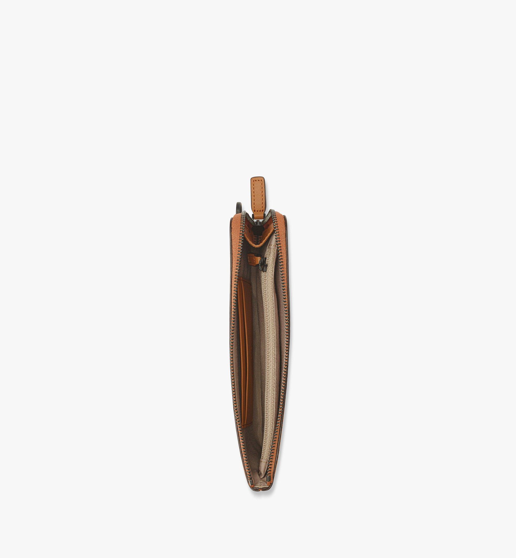 [MCM]★韓国人気★Otomar Maxi Visetos Passport Wallet Mini Ottomar Passport Holder in Maxi Visetos Cognac | MCM ®JP