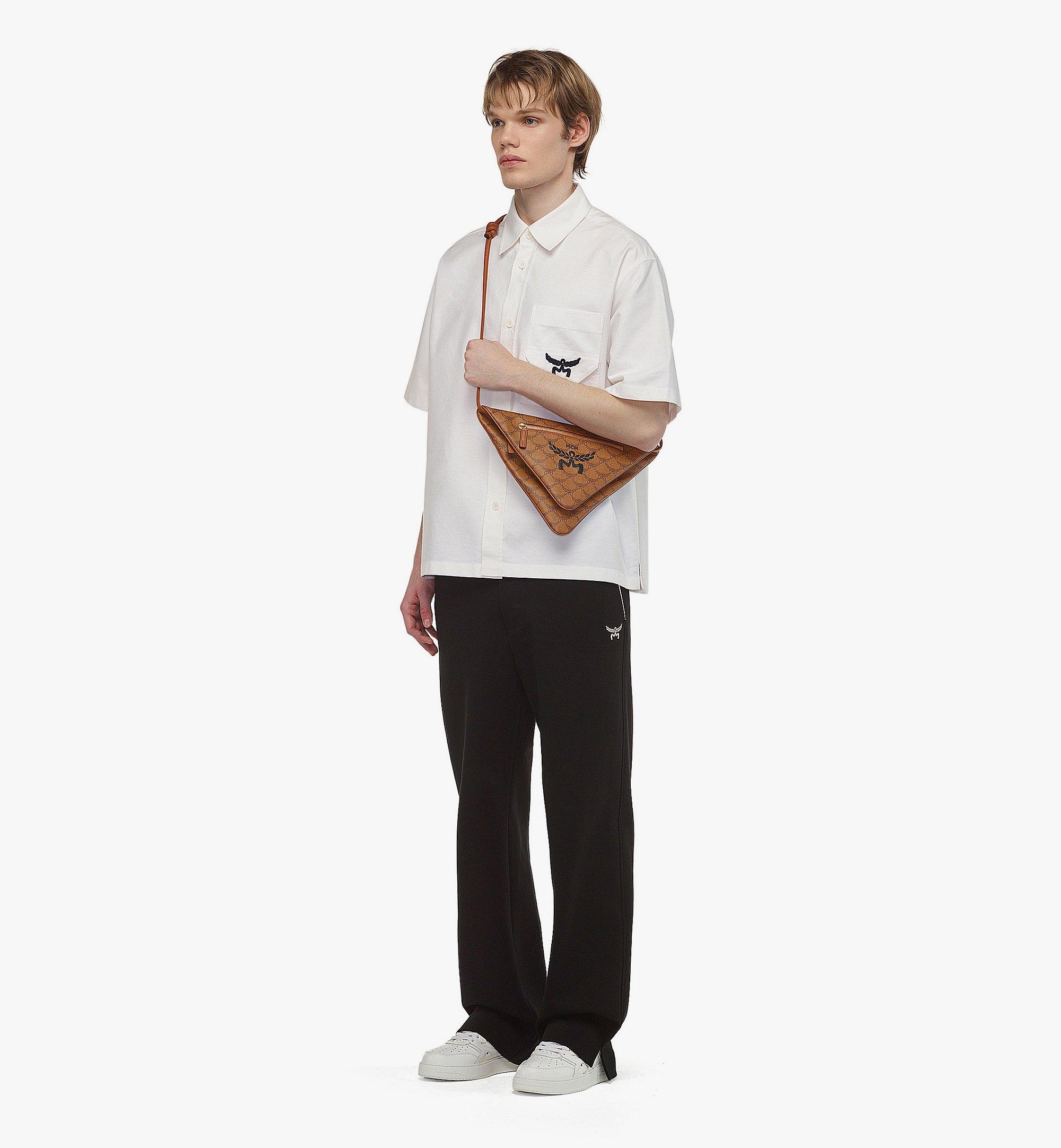MCM Lauretos 圖案 Himmel 粽子包 Cognac MXZESAC06CO001 更多視圖 4