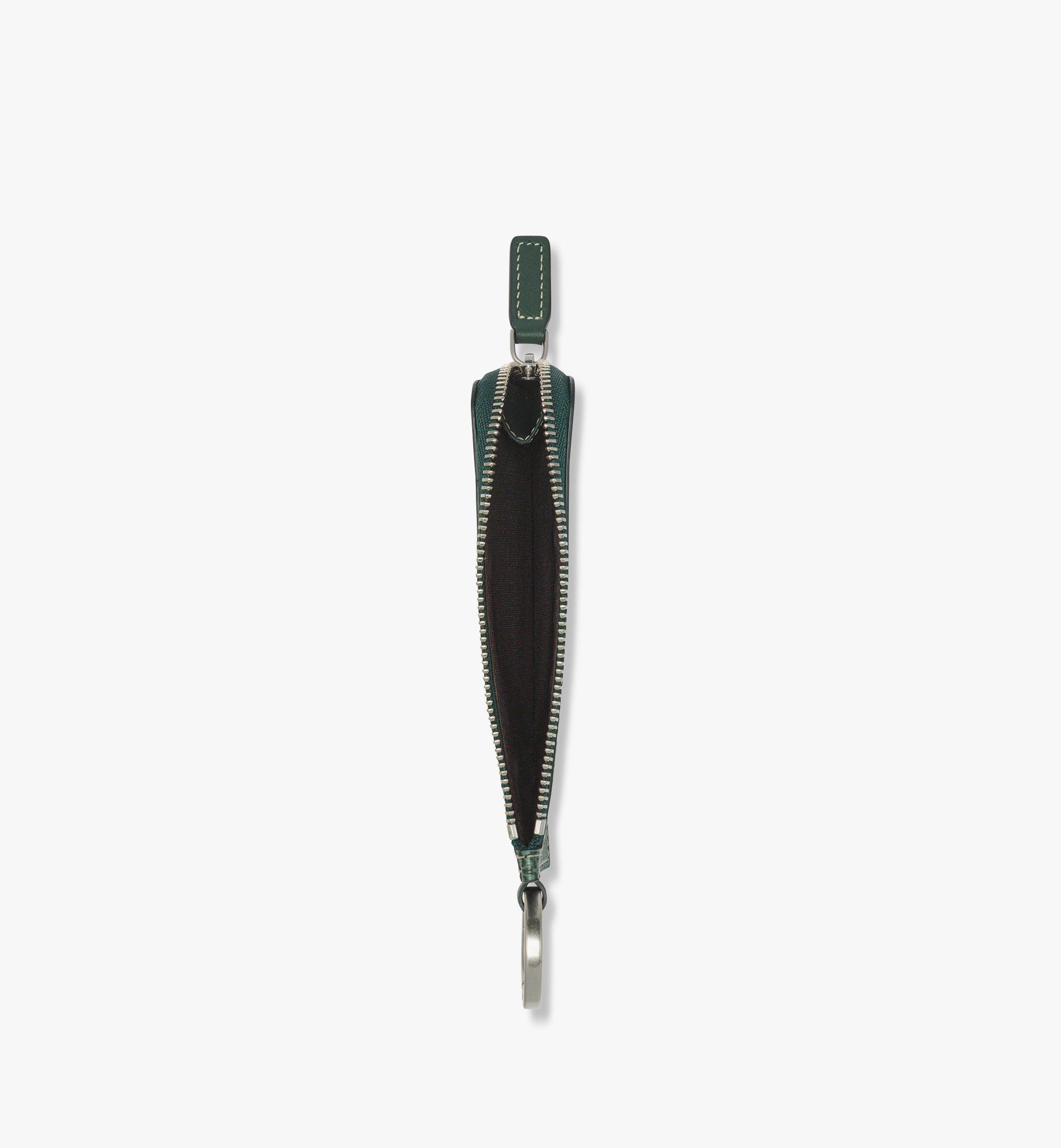 One Size Himmel Lanyard Zip Card Case in Lauretos Green