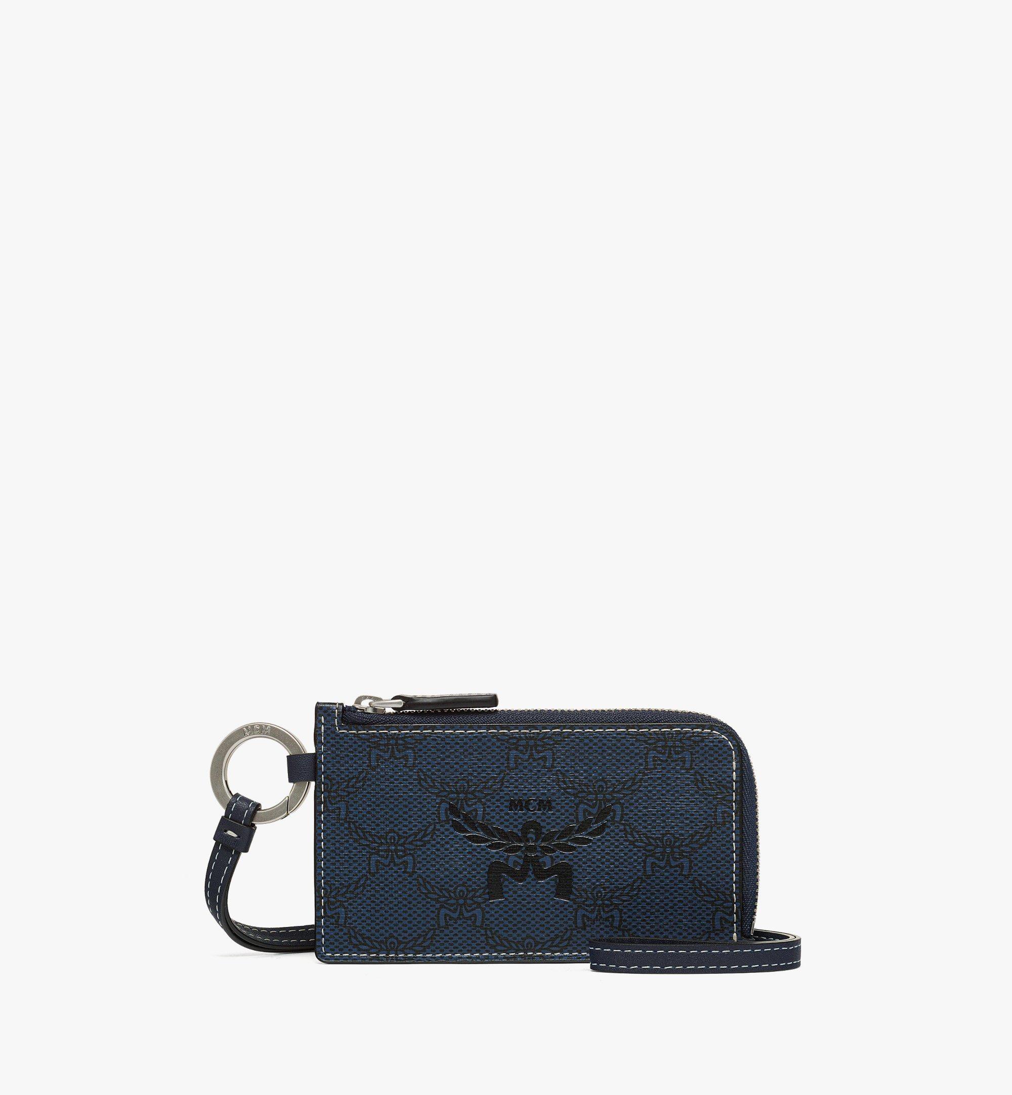 Himmel Lanyard Zip Card Case in Lauretos