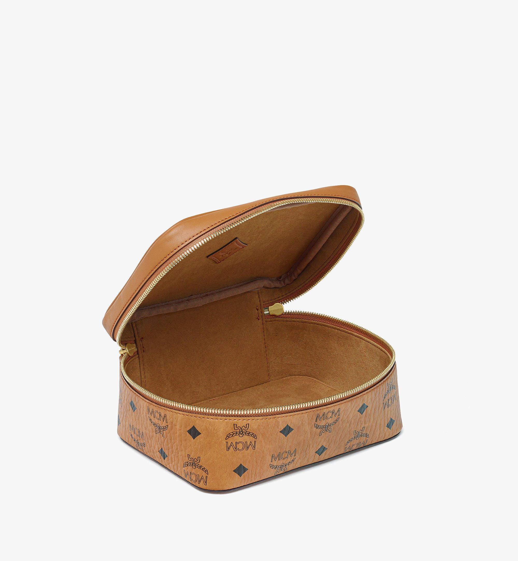 Small Ottomar Travel Case in Visetos Cognac | MCM ®US