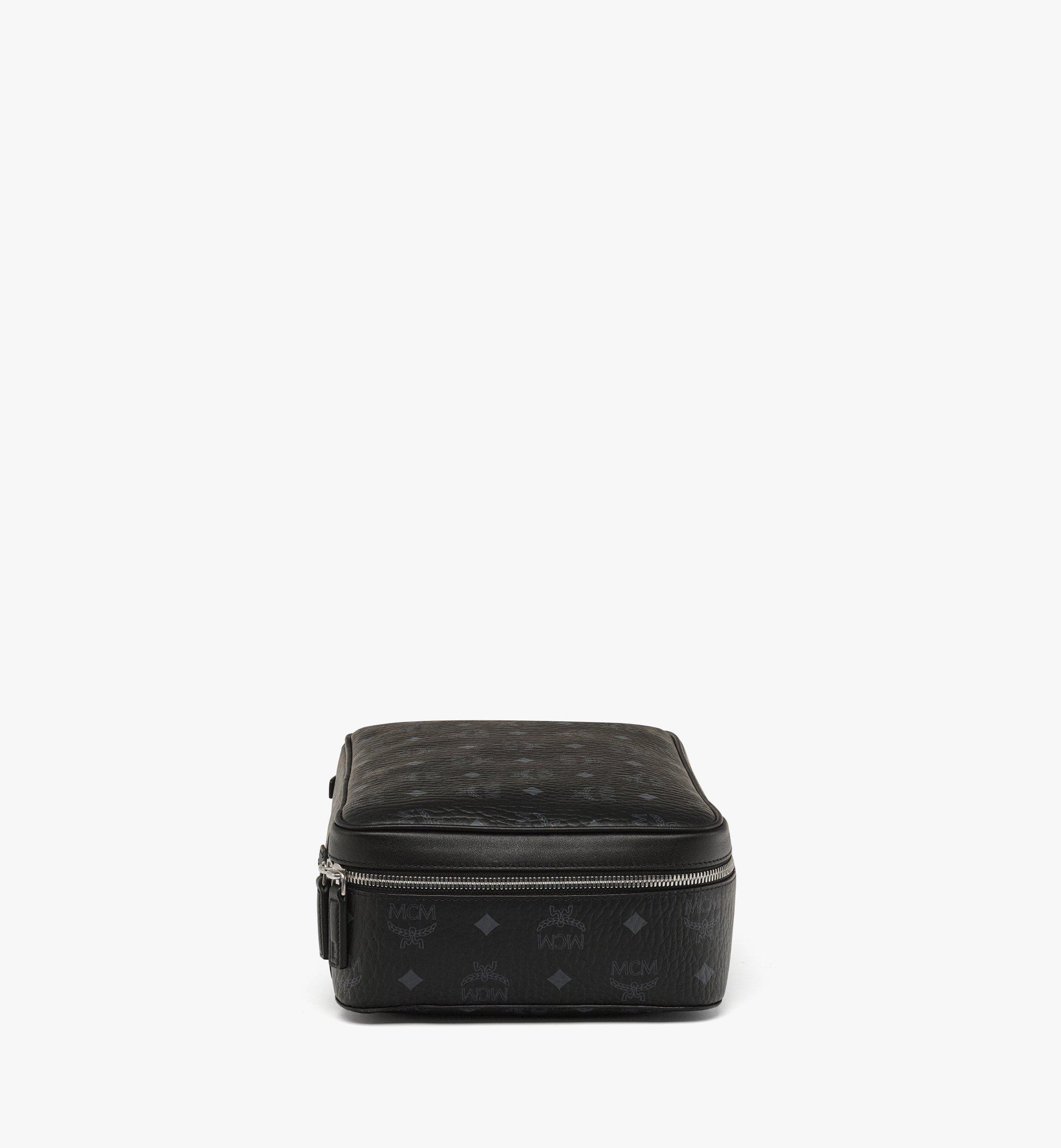 MCM Ottomar Travel Case in Visetos Black MXZESTT03BK001 Alternate View 1