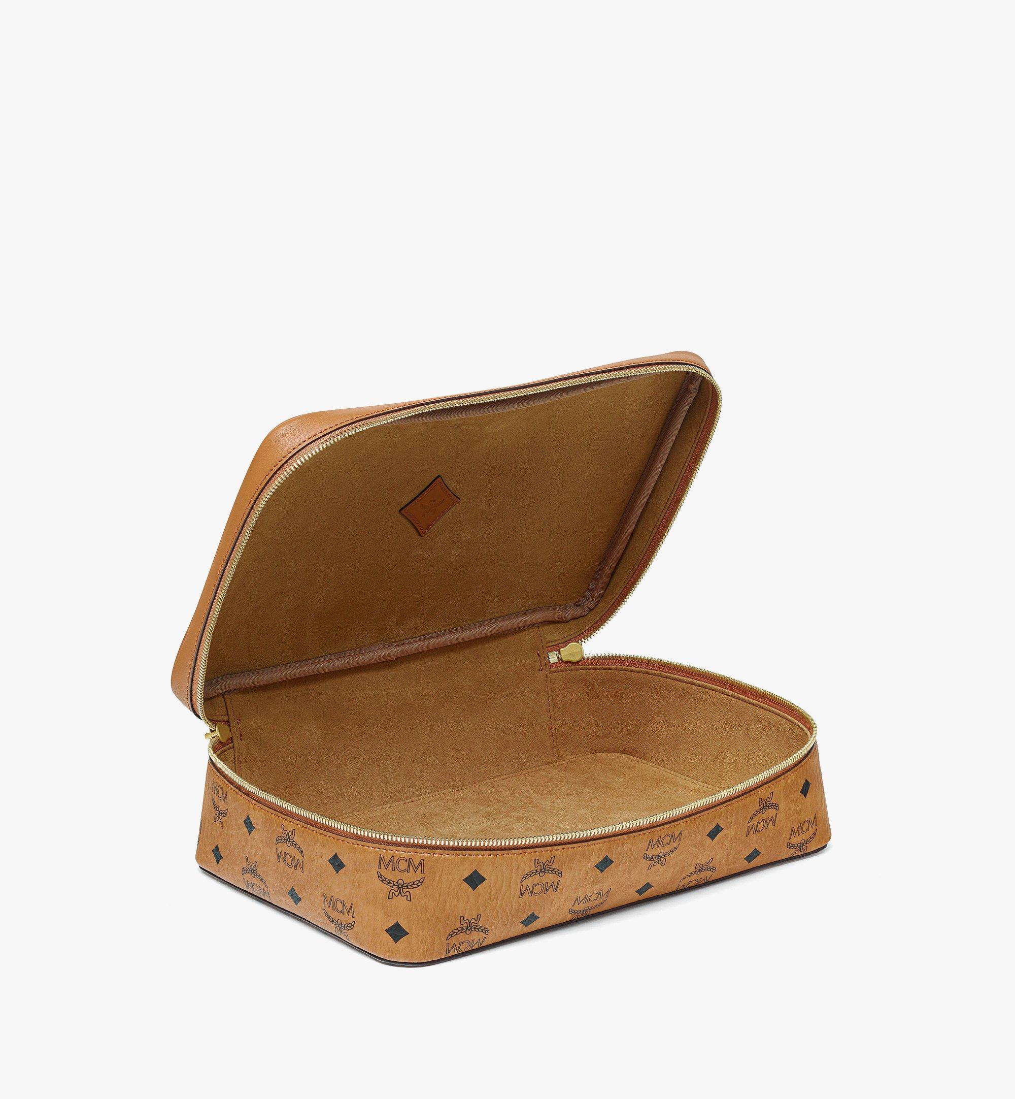 Medium Ottomar Travel Case in Visetos Cognac | MCM ®JP