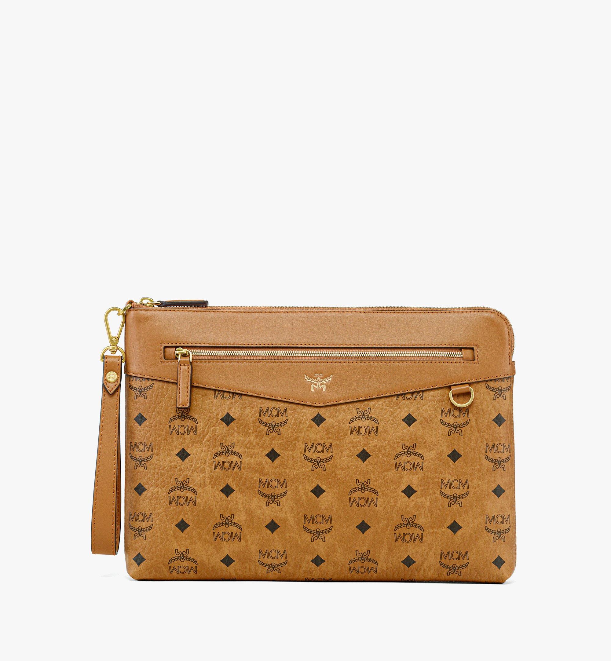 Diamond Wristlet Pouch in Visetos
