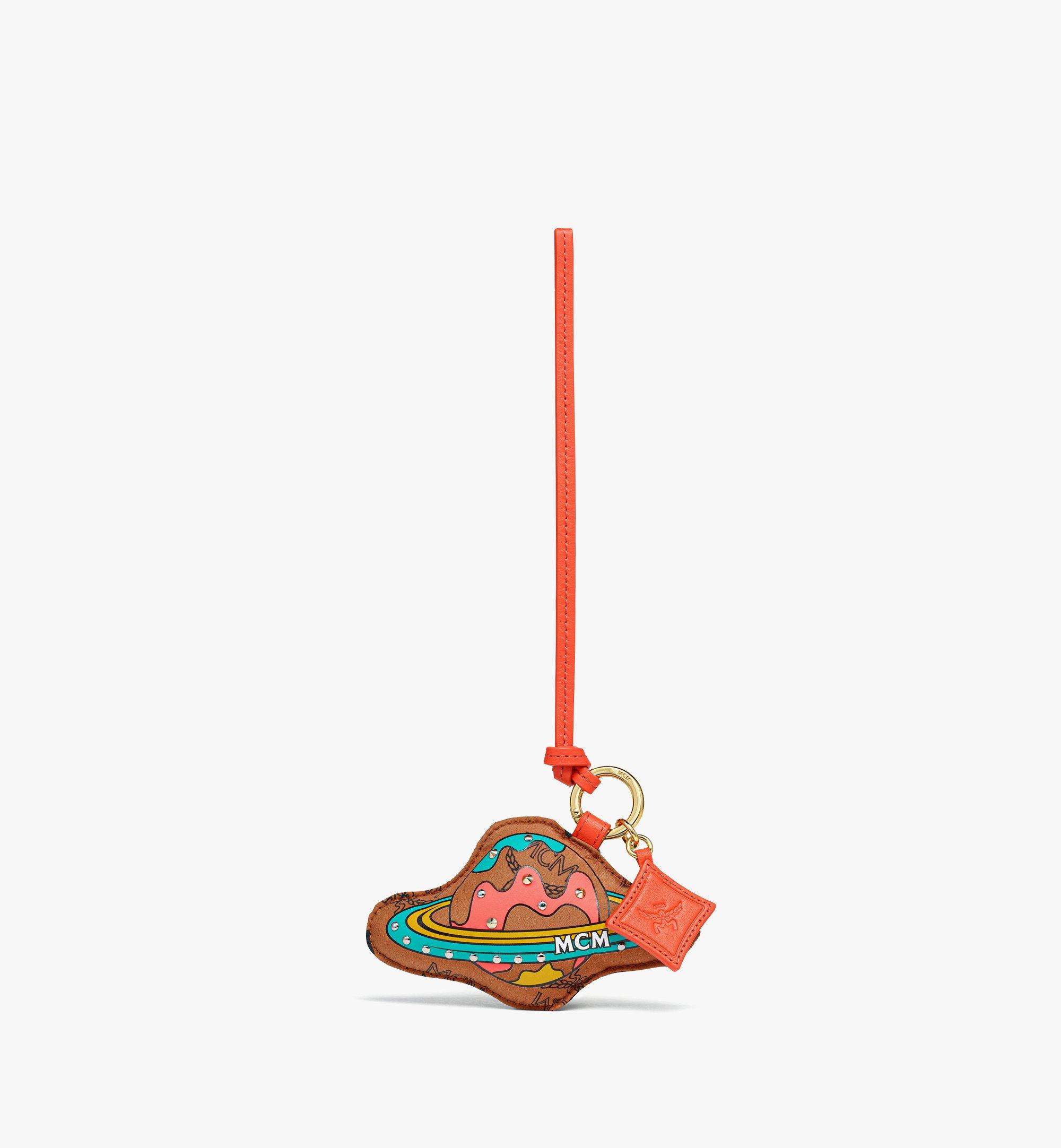 Aren Planet Charm in Monogram Recycled Nylon