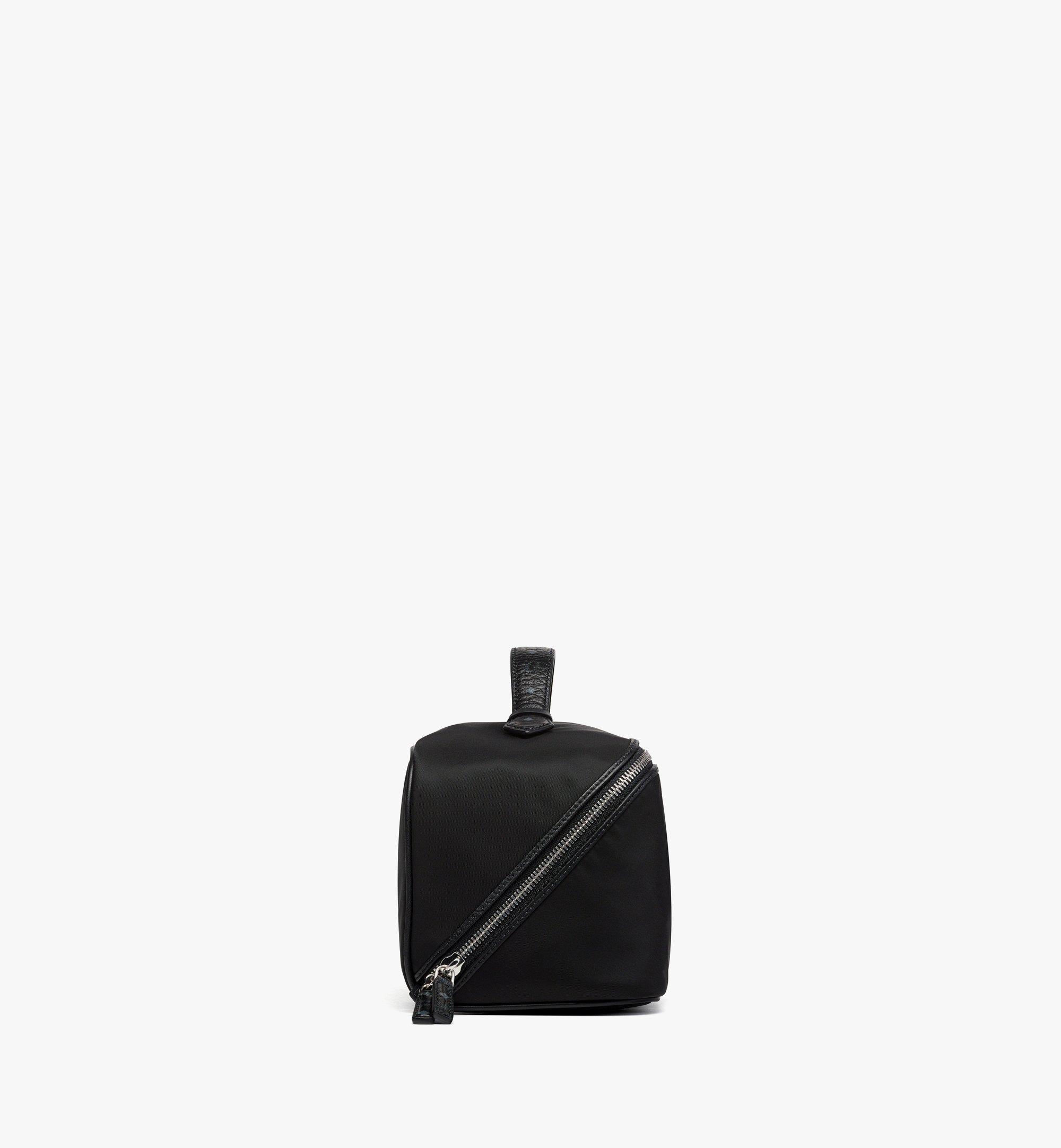 Ottomar Toiletry Bag in ECONYL® and Leather