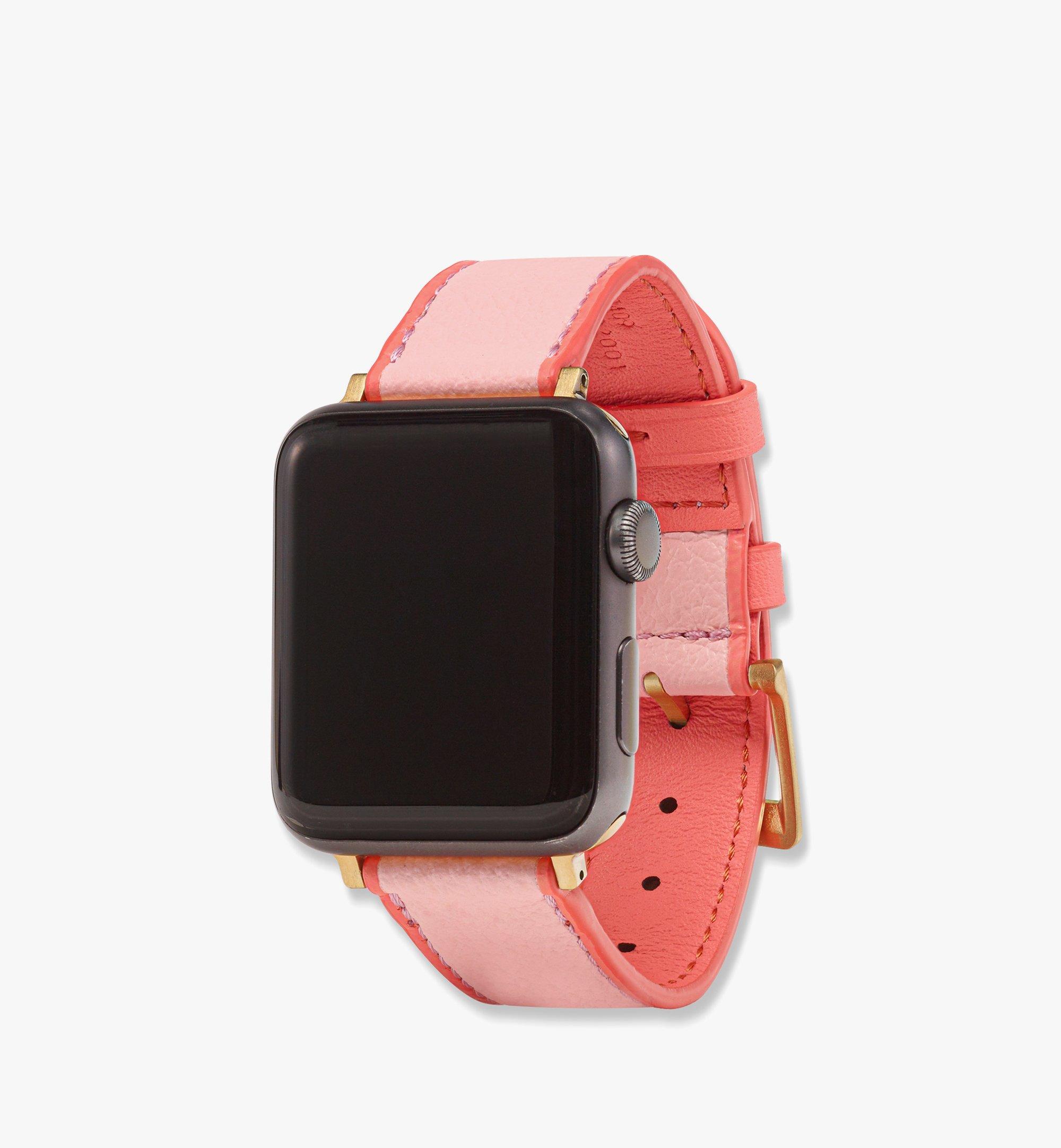 สาย Apple Watch ทำจากหนังประทับลาย