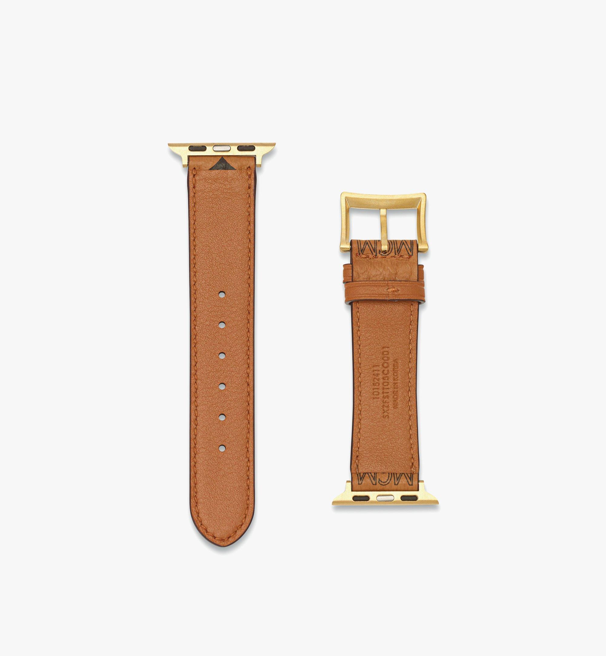 MCM Apple Watch Band in Visetos  MXZFSTT05CO001 Alternate View 2