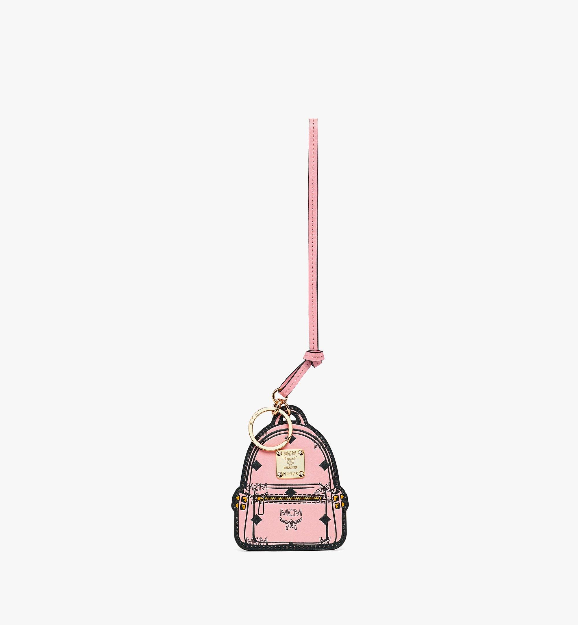 【希少】MCM ミラ ハンドバッグ 2way レザー ピンク チャーム付き 自立 MCM - エム・シー・エム MCM MINI MILLA ミラ 2WAY ハンドバッグ