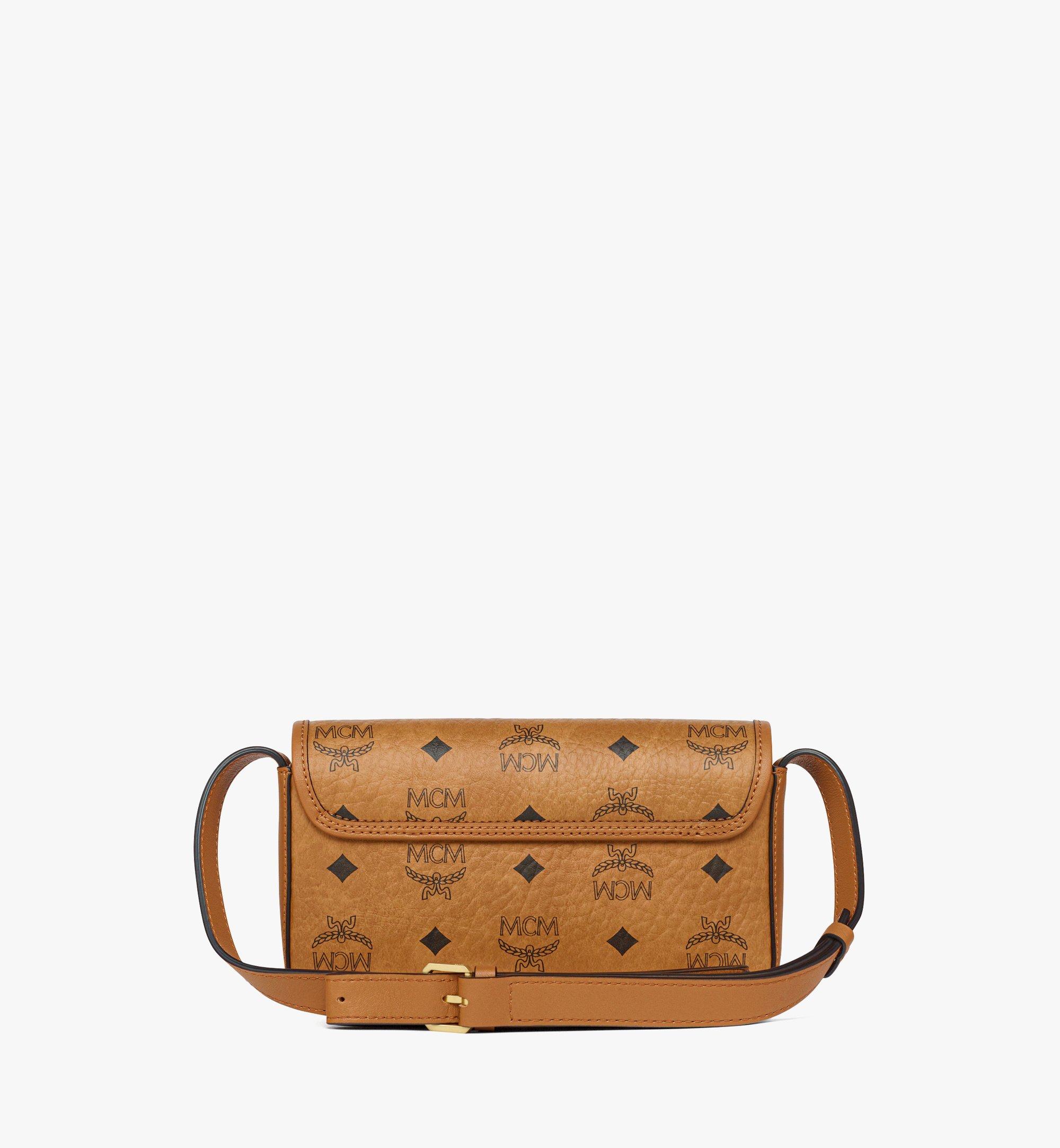 Small Aren Phone Lanyard in Visetos Cognac | MCM ®US