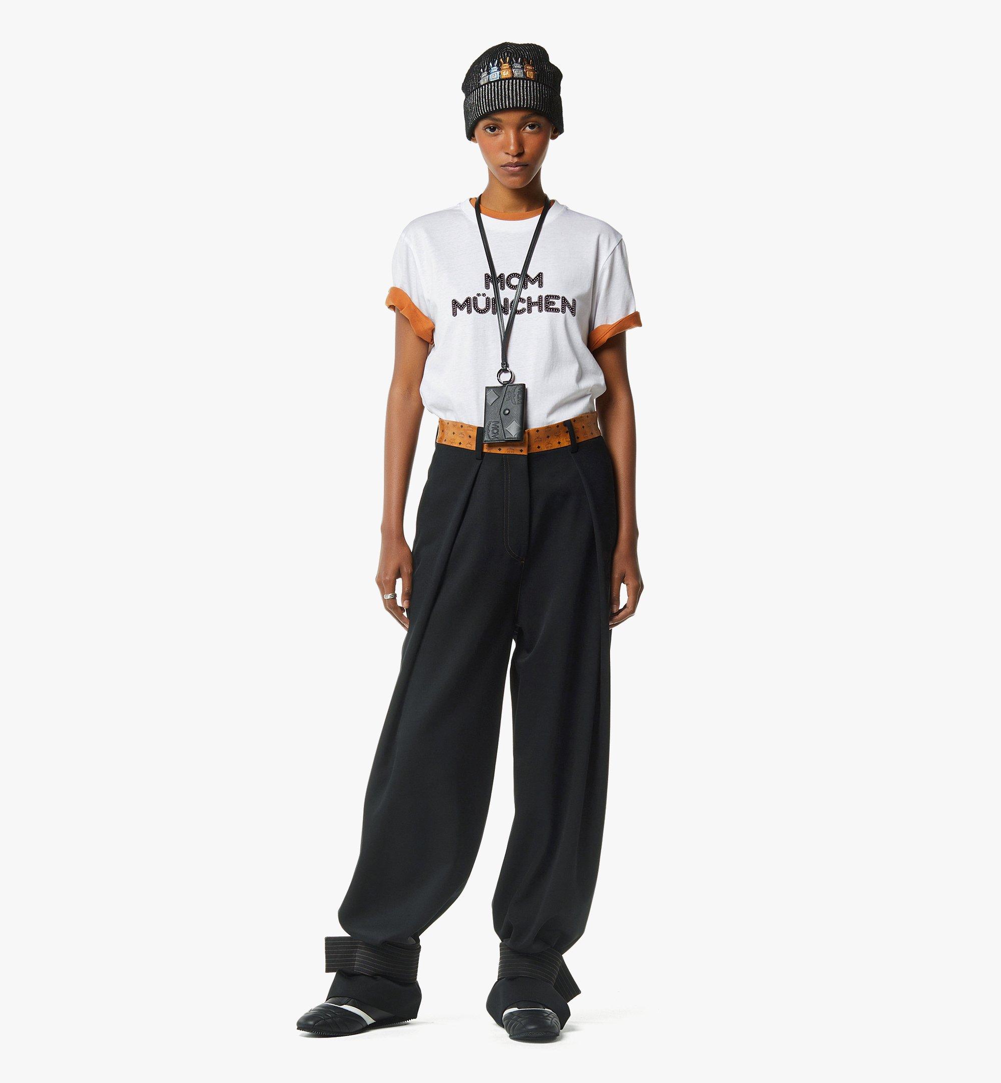 Aren Lanyard ID Wallet in Maxi Monogram Leather