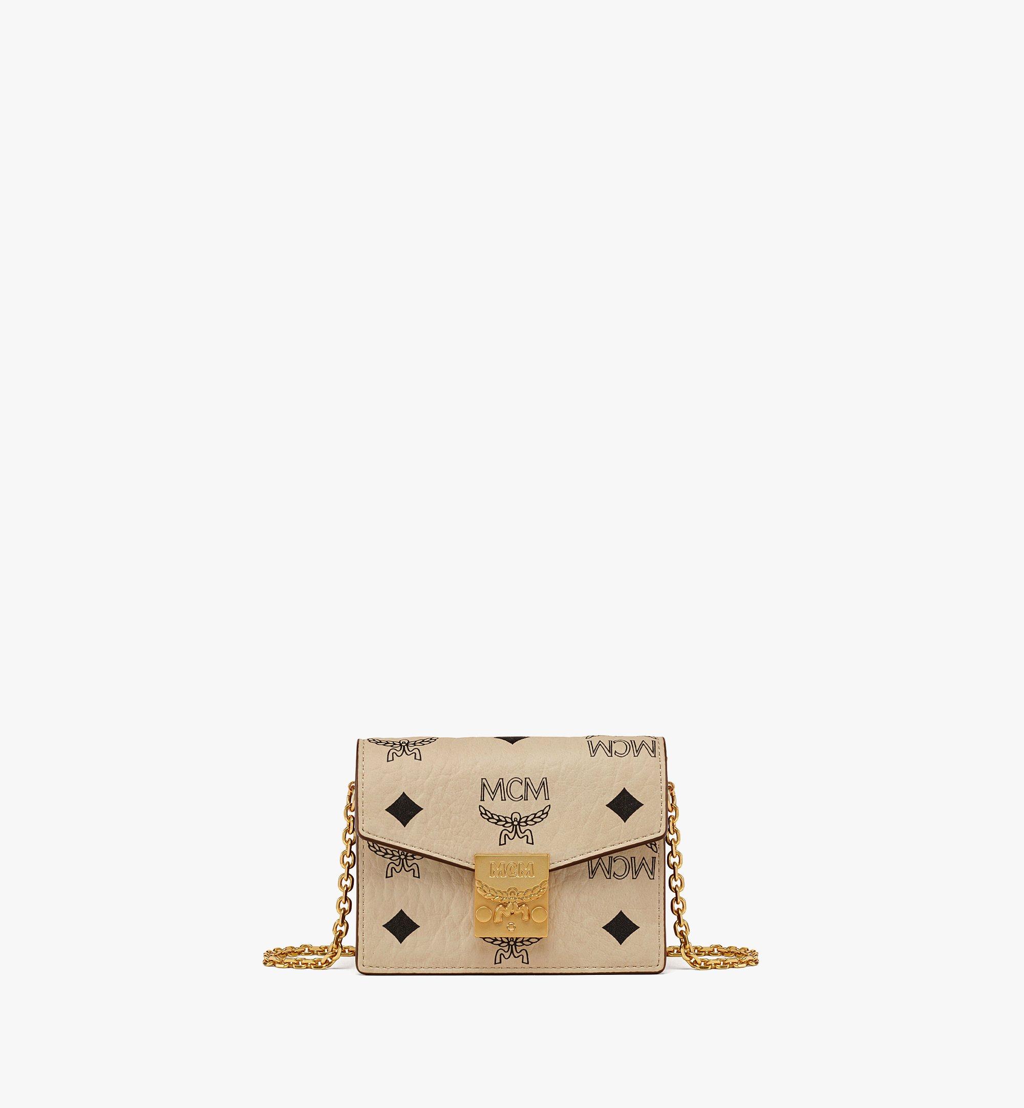 Mcm millie visetos flap crossbody new arrivals