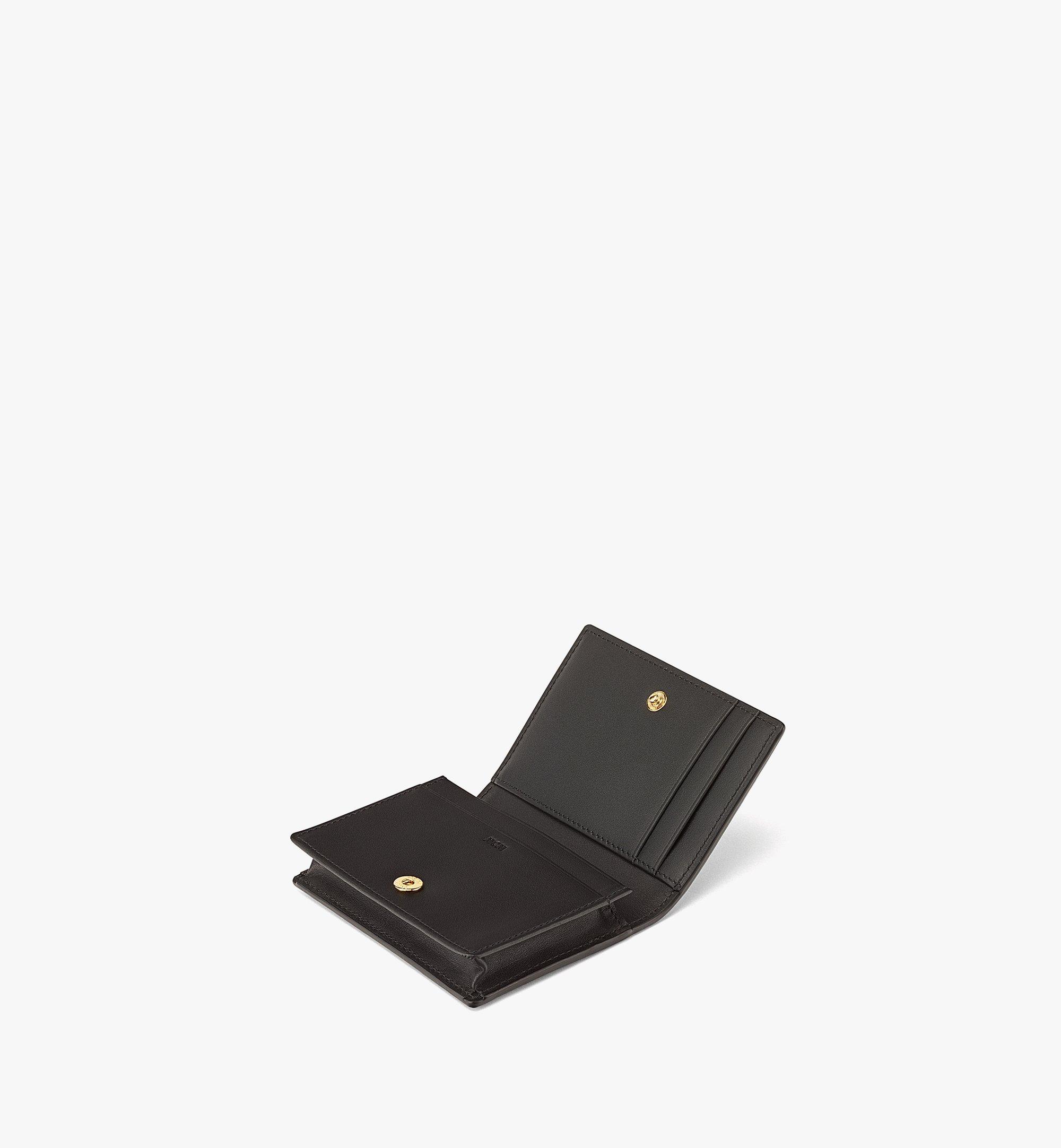 MCM Tracy Card Holder in Visetos Black MYADSXT01BK001 Alternate View 1