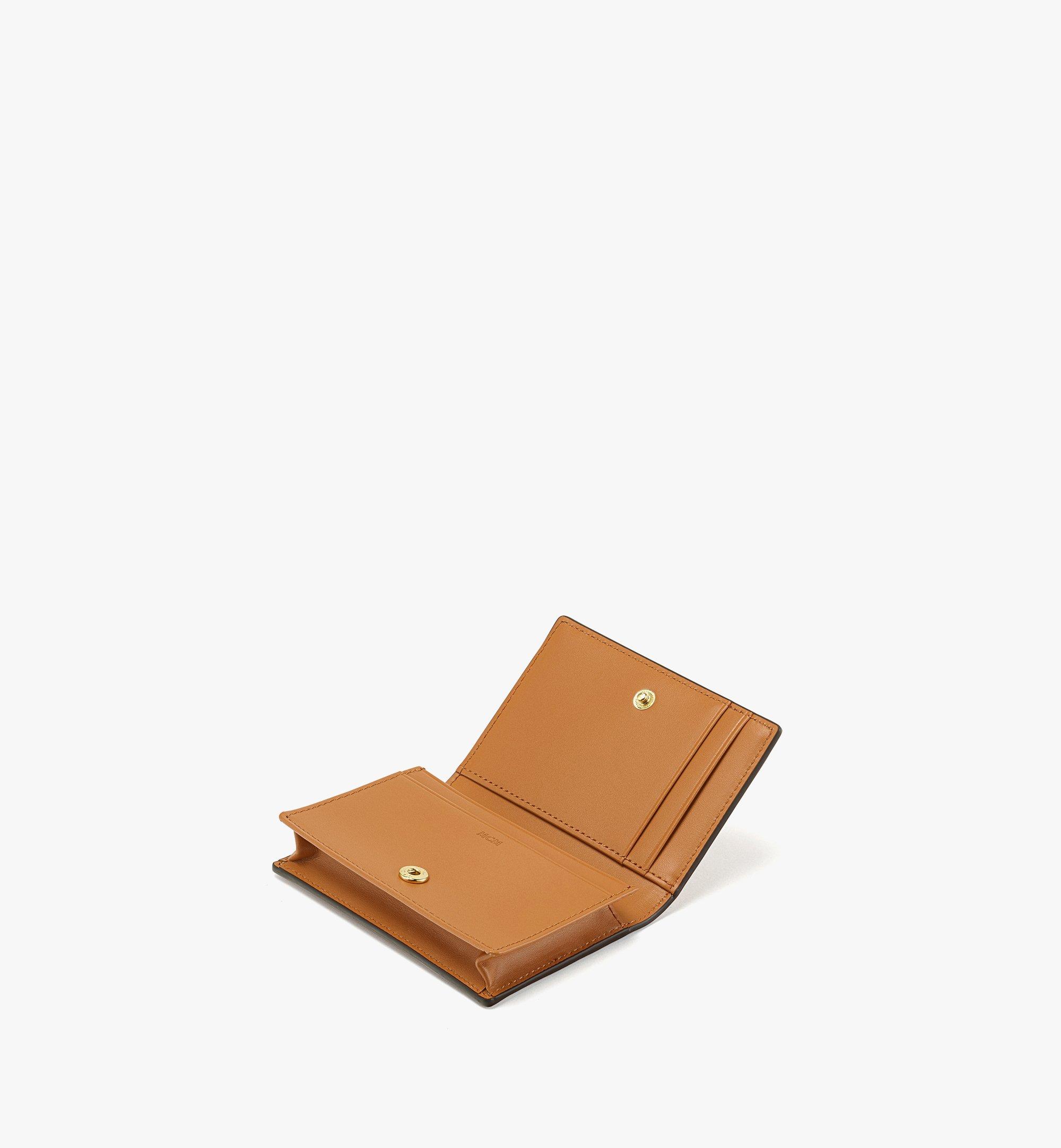 MCM Tracy Card Holder in Visetos Cognac MYADSXT01CO001 Alternate View 1