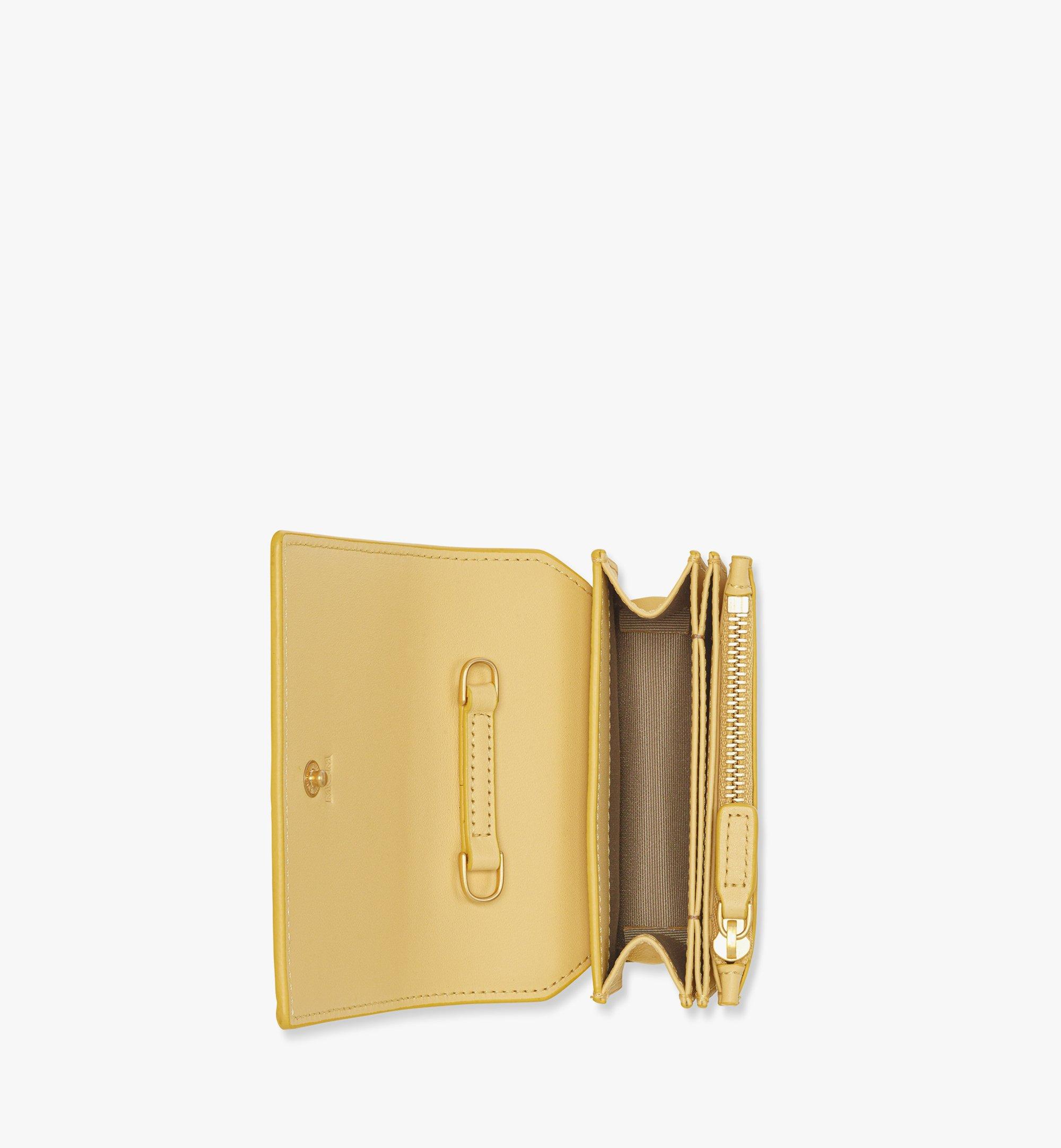 Mcm 2024 gold wallet