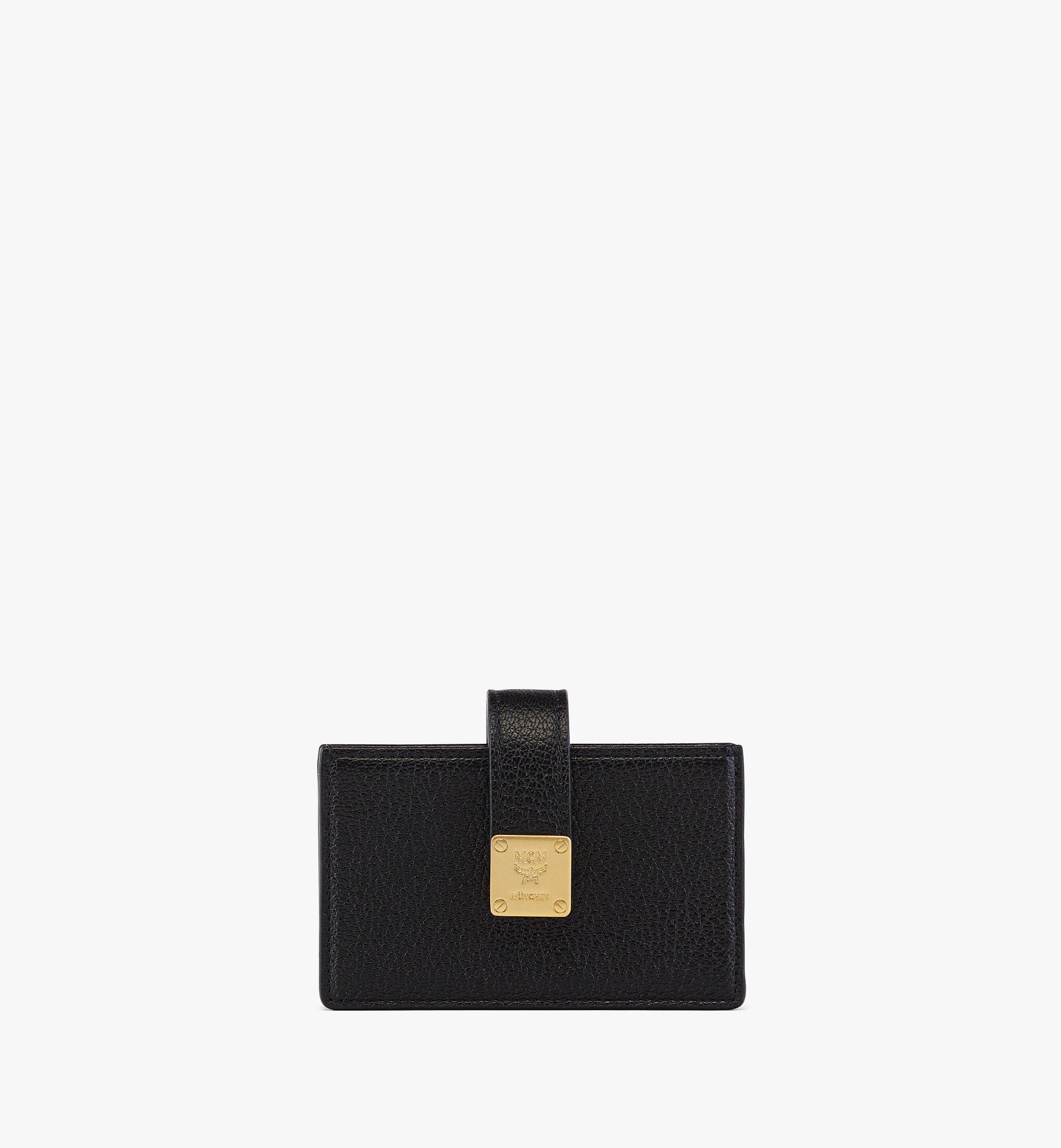 Porte-cartes Aren avec plaque en laiton
