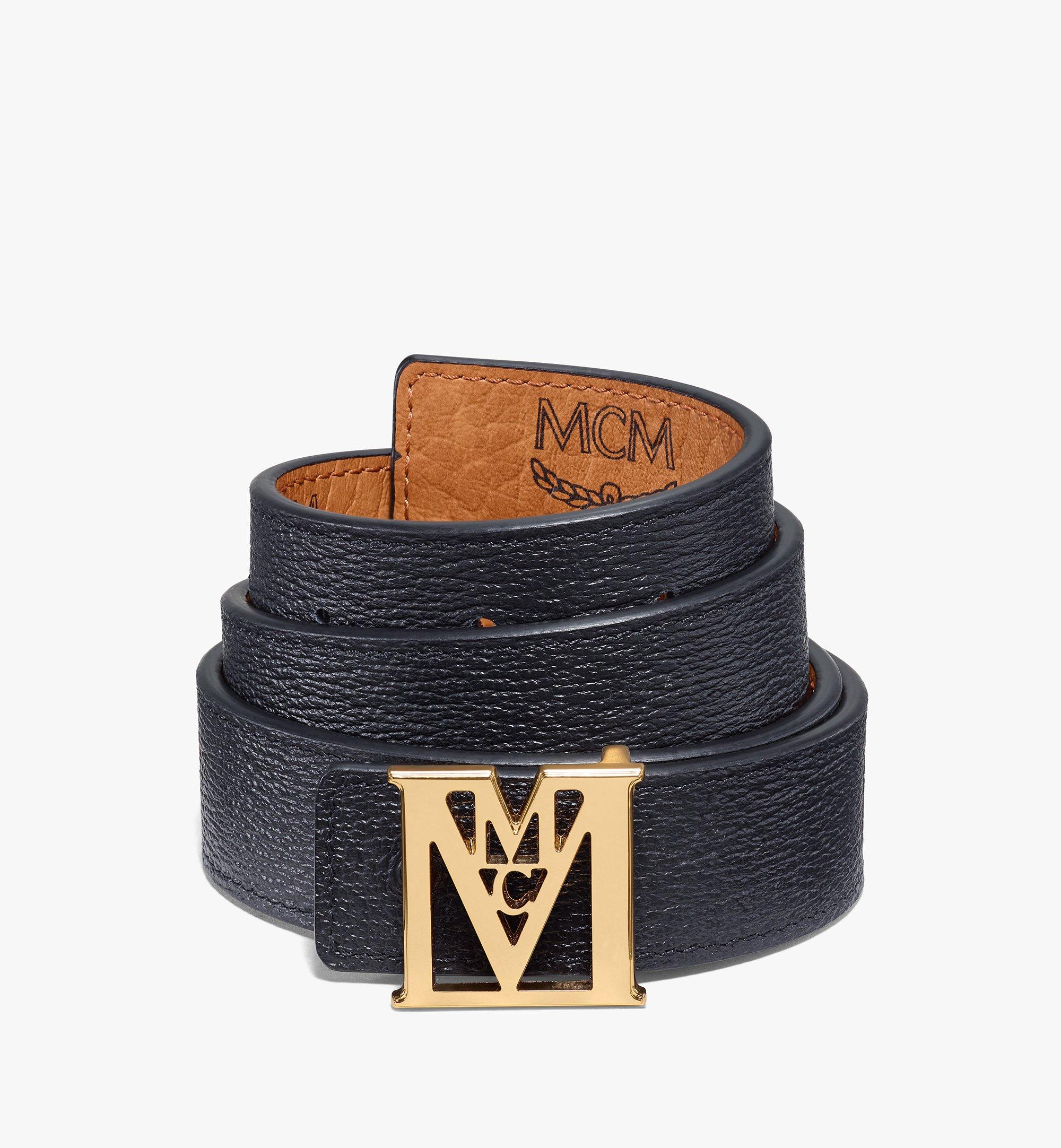 MCM 〈トラビア〉M リバーシブル ベルト 1" - ヴィセトス Cognac MYBAALM05CO100 ほかの角度から見る 3