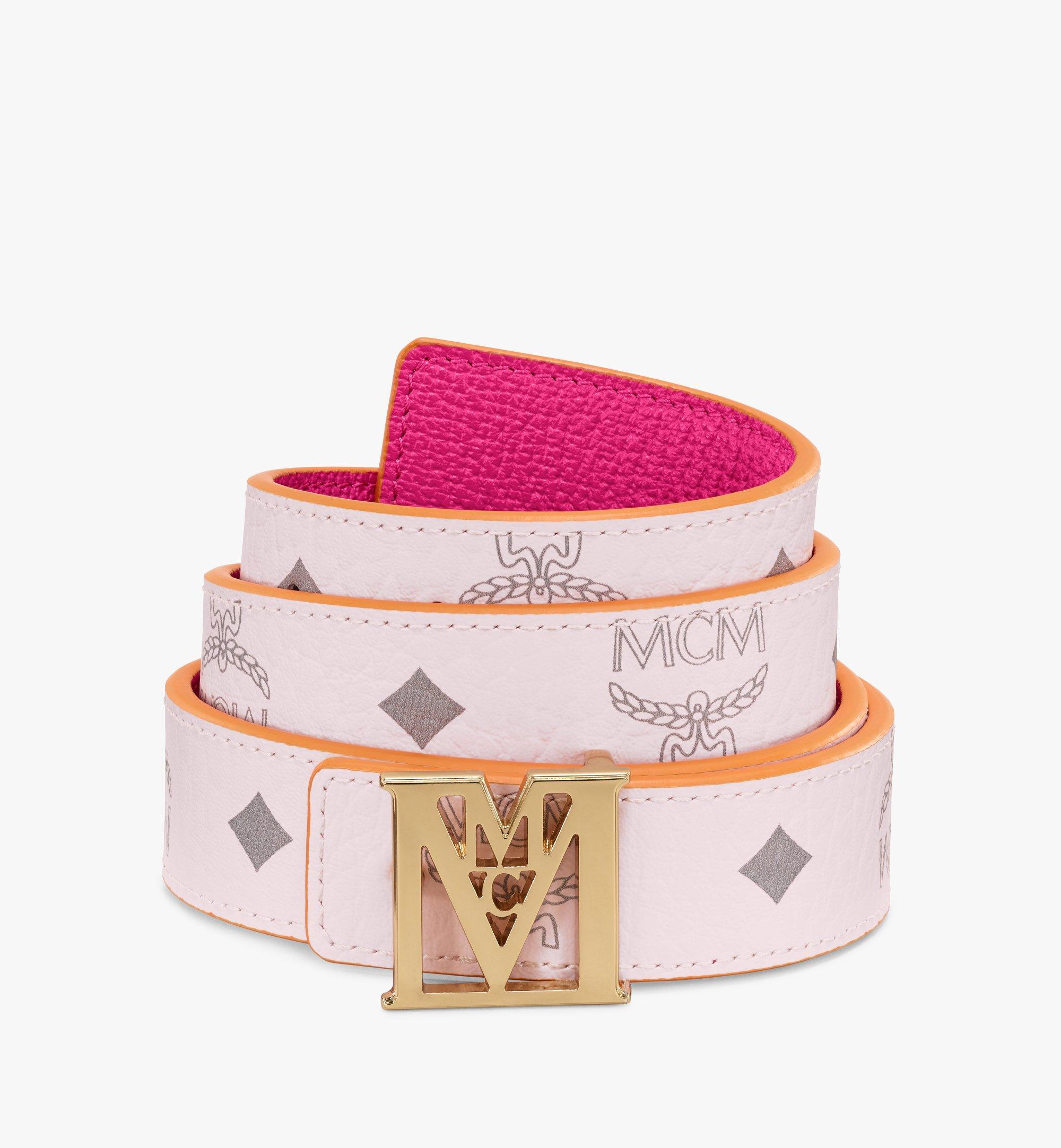 Mena M Reversible Belt 2.5 cm in Visetos