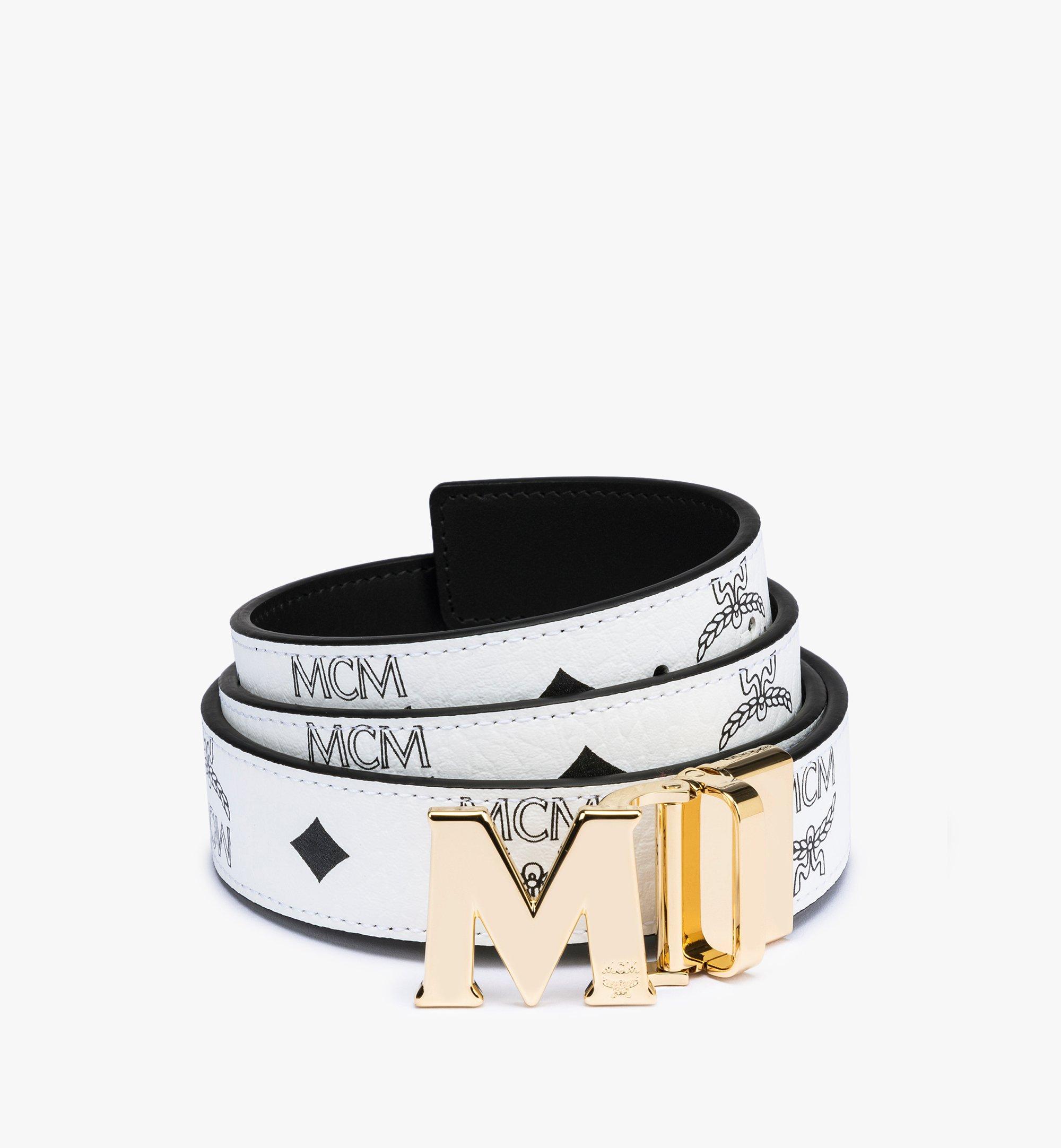 Mcm Claus M Reversible Belt Black