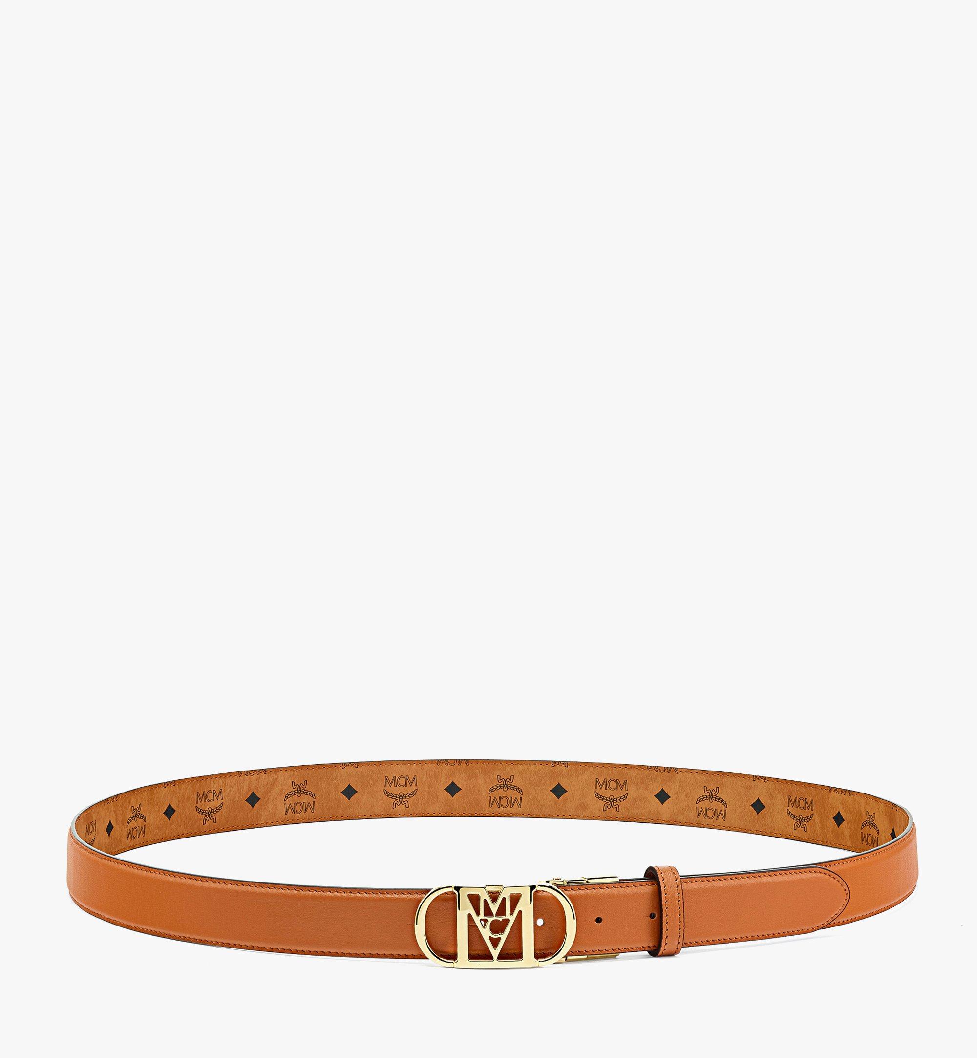 Mode Travia Reversible Belt 1” in Embossed Leather