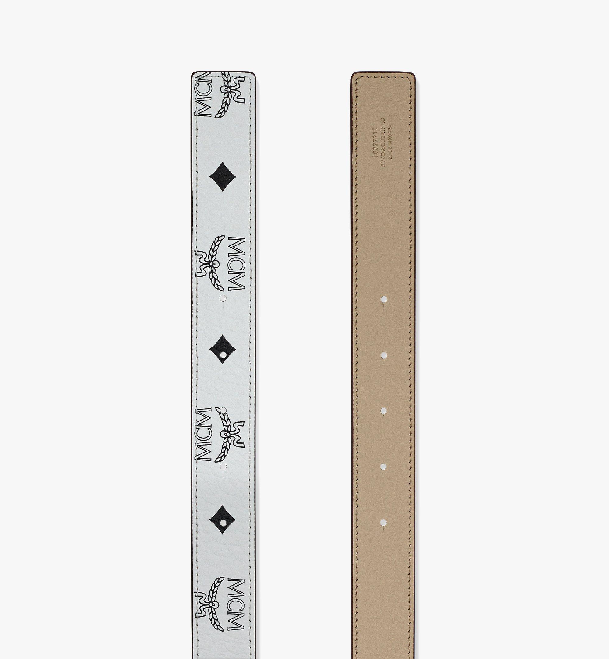 MCM Claus同色调M字双面腰带 Beige MYBDACJ04I7100 更多视角 2