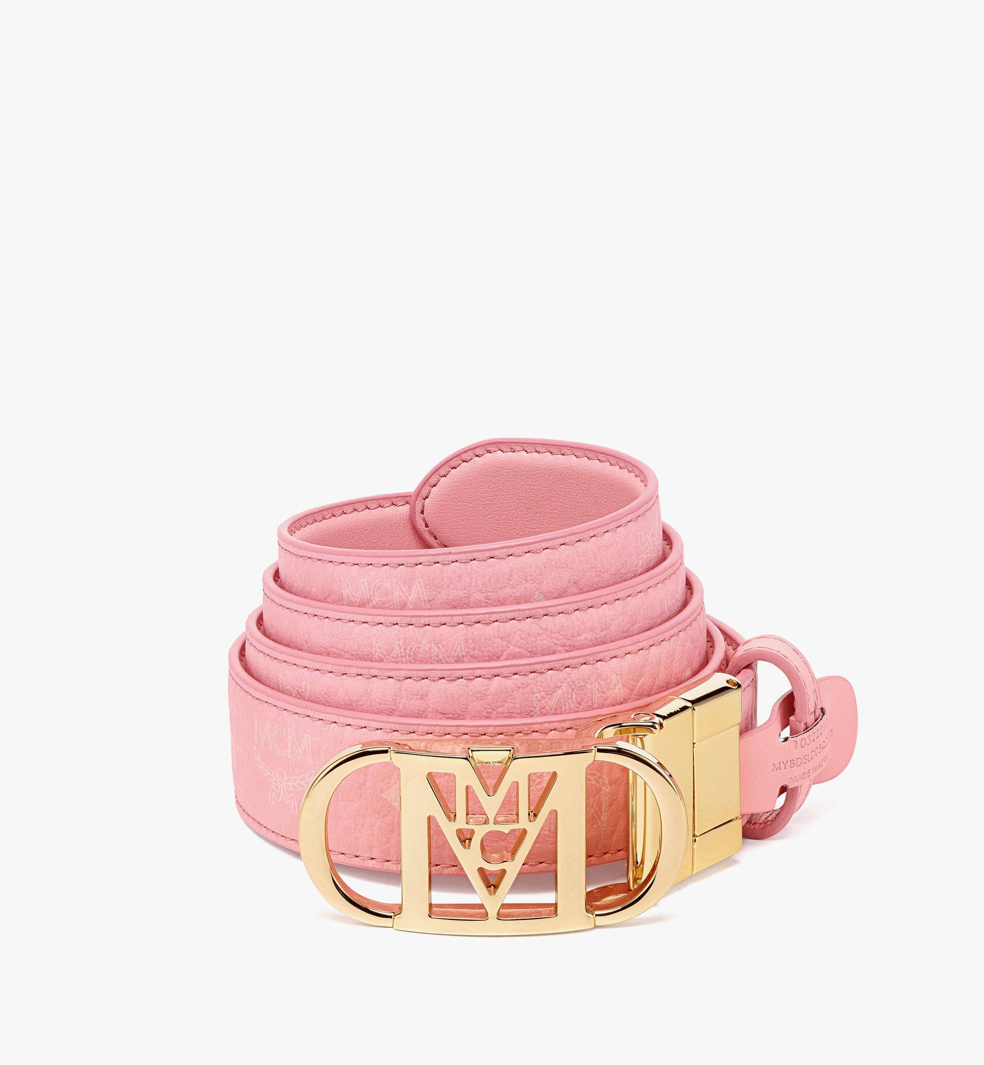 MCM Mode Travia リバーシブル ベルト - ヴィセトス Pink MYBDSLD05QZ001 ほかの角度から見る 1