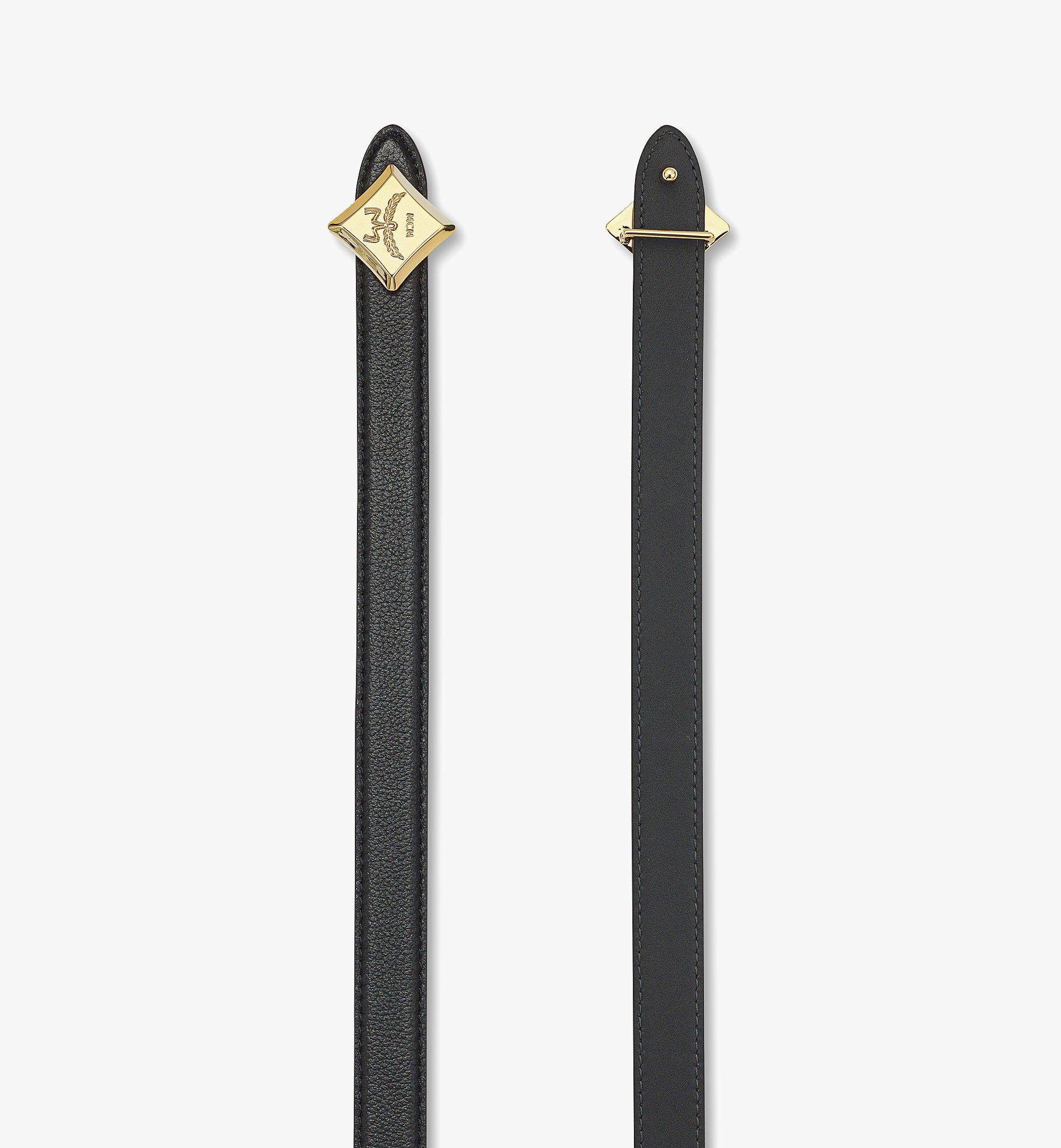MCM ダイヤモンドロゴ ベルト - エンボス加工レザー Black MYBESAK07BK095 ほかの角度から見る 1