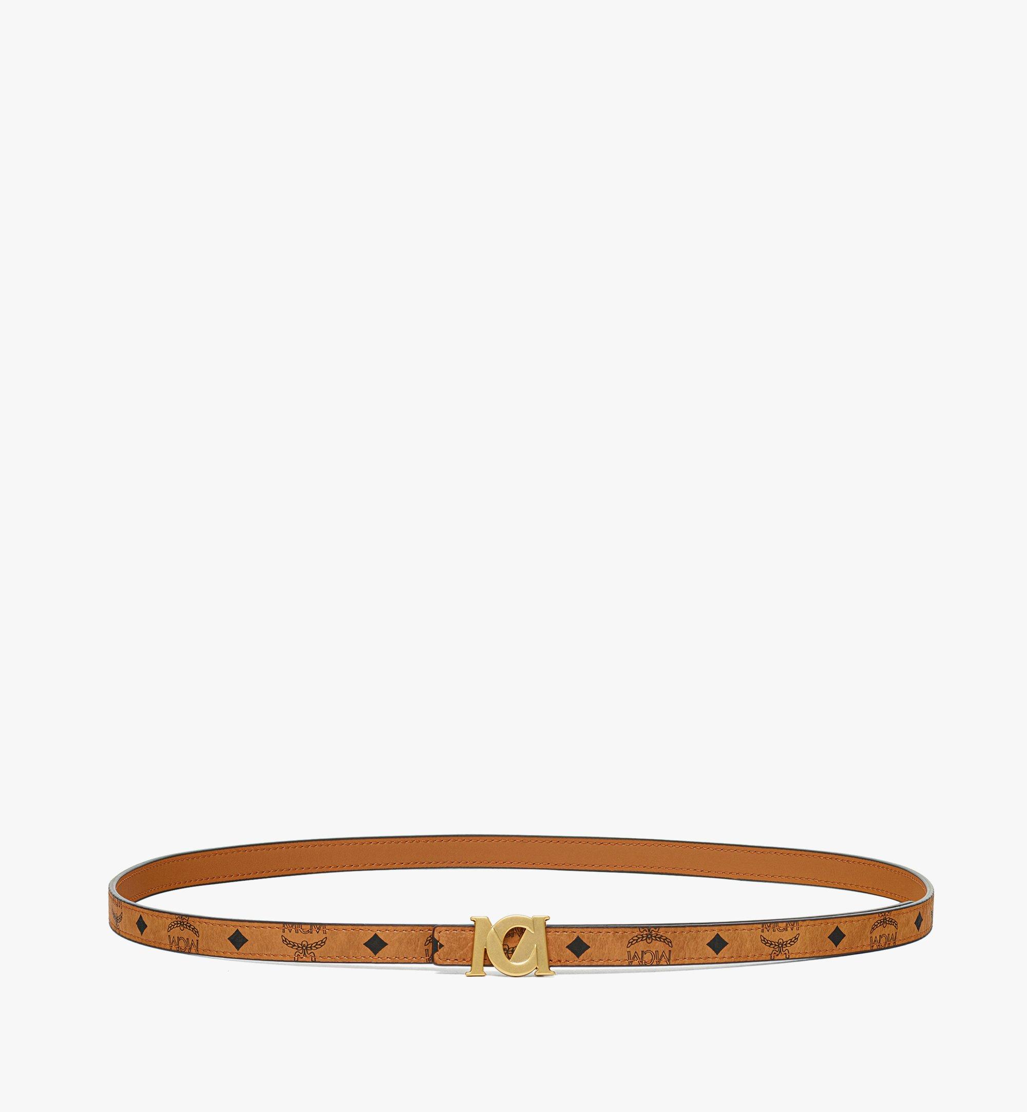 MCM M-Art Pouch Belt in Visetos Cognac MYBFSTA01CO100 Alternate View 3