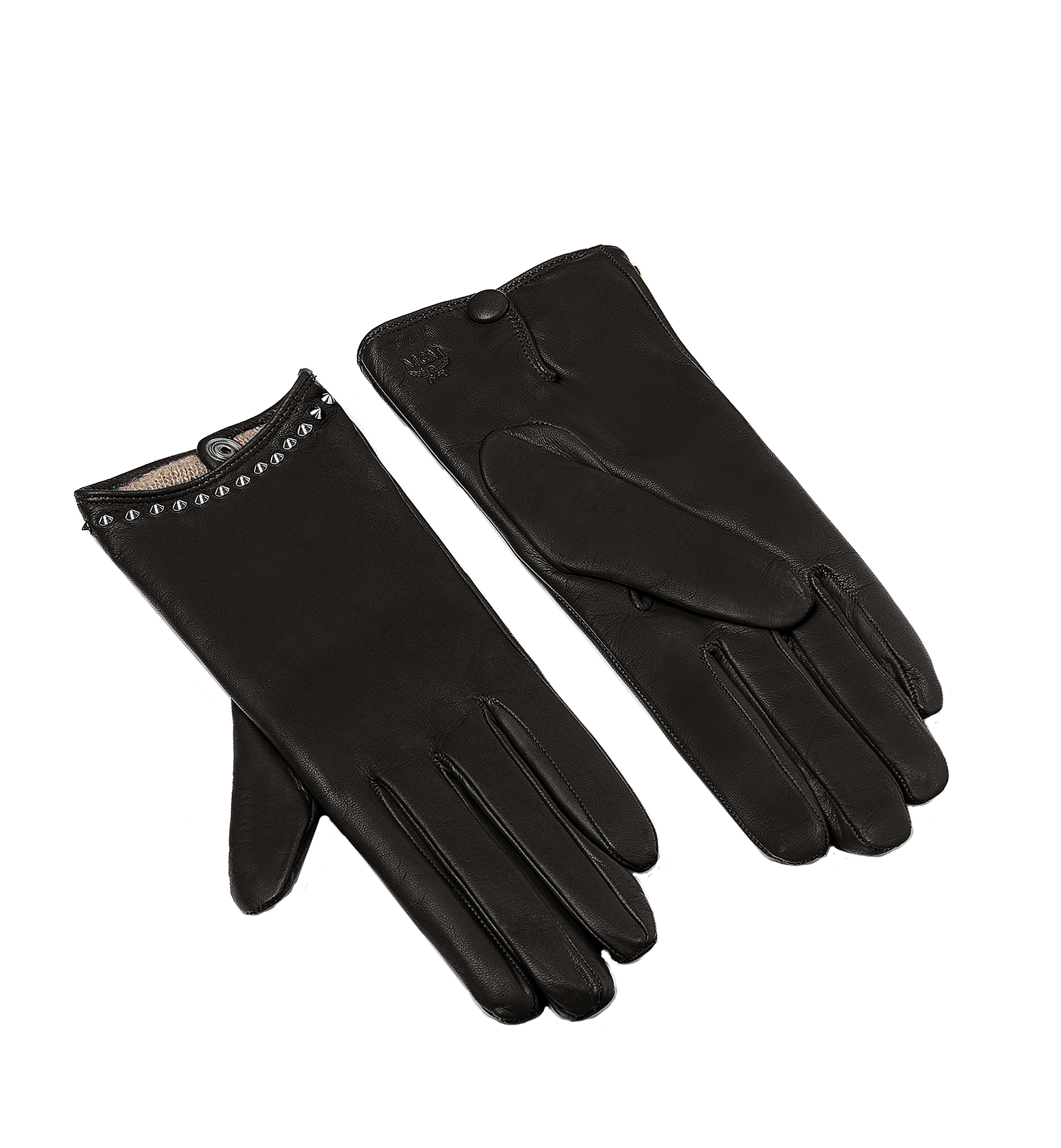 MCM Damen Handschuhe aus Leder Black MYG7AMM19BK00S Noch mehr sehen 1