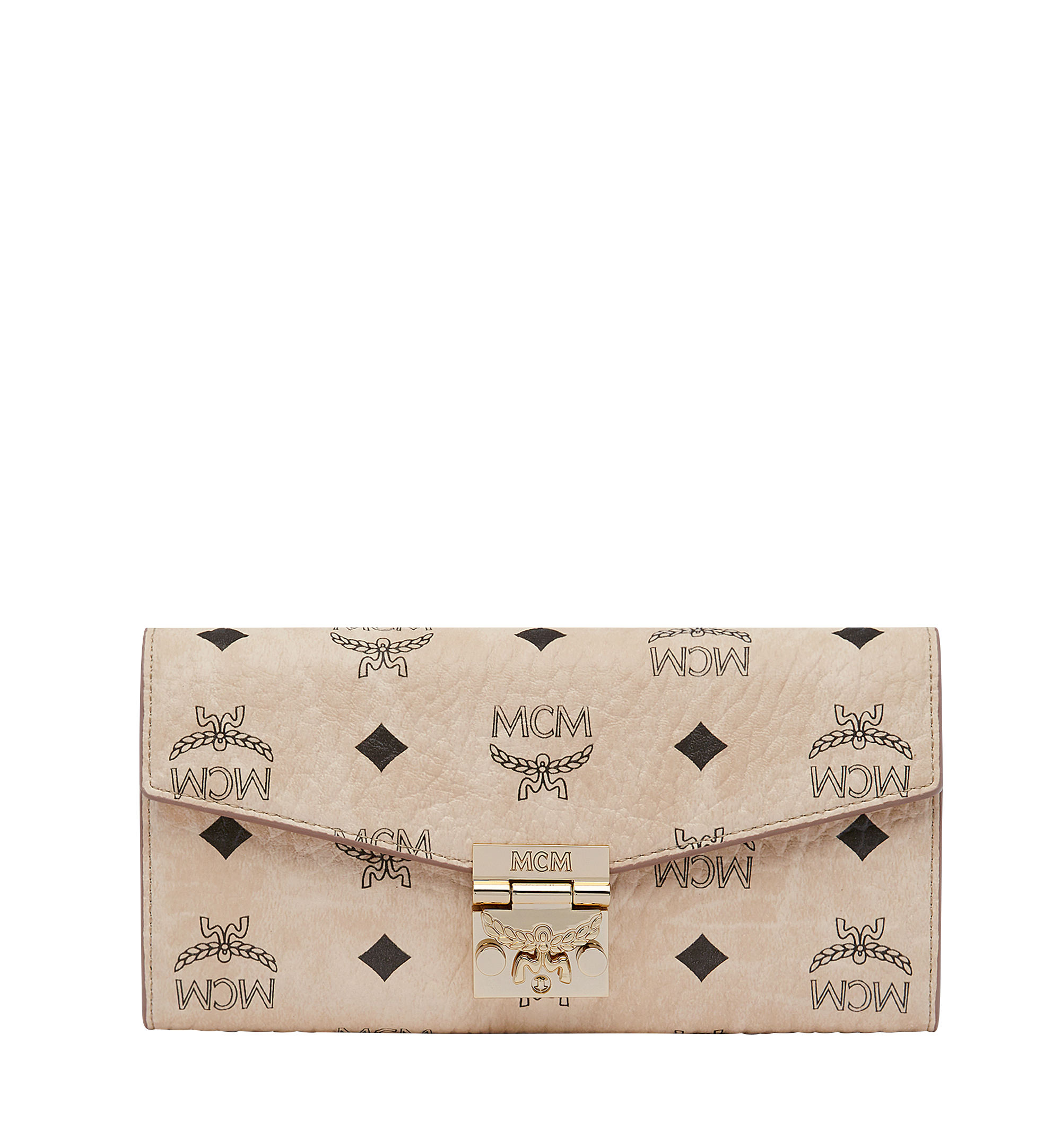 MCM Tracy Crossbody Wallet in Visetos Beige MYL7APA11IG001 Noch mehr sehen 1