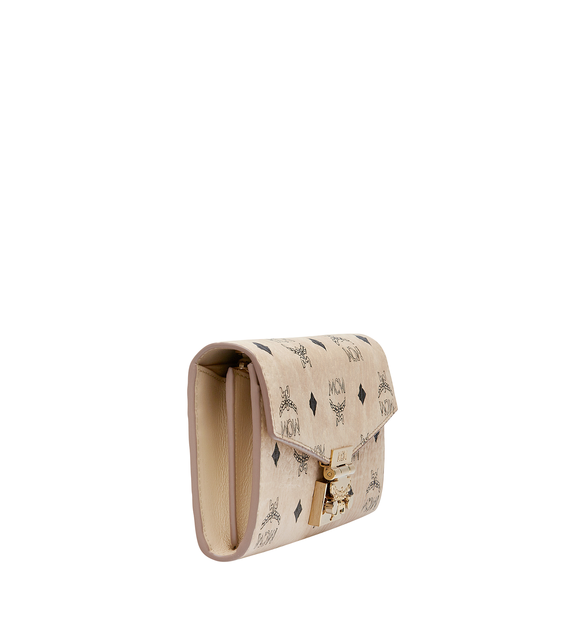 MCM Tracy Crossbody Wallet in Visetos Beige MYL7APA11IG001 Noch mehr sehen 1