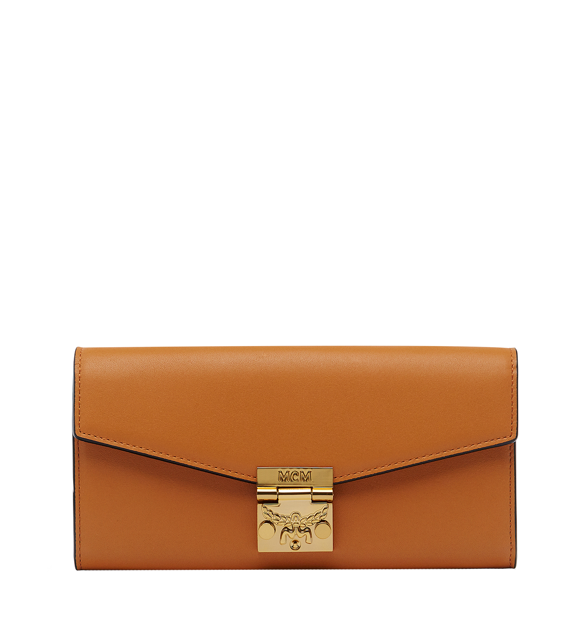 MCM Tracy Crossbody Wallet in Nappa Leather Cognac MYL7SPA01CO001 Plus de photos 1