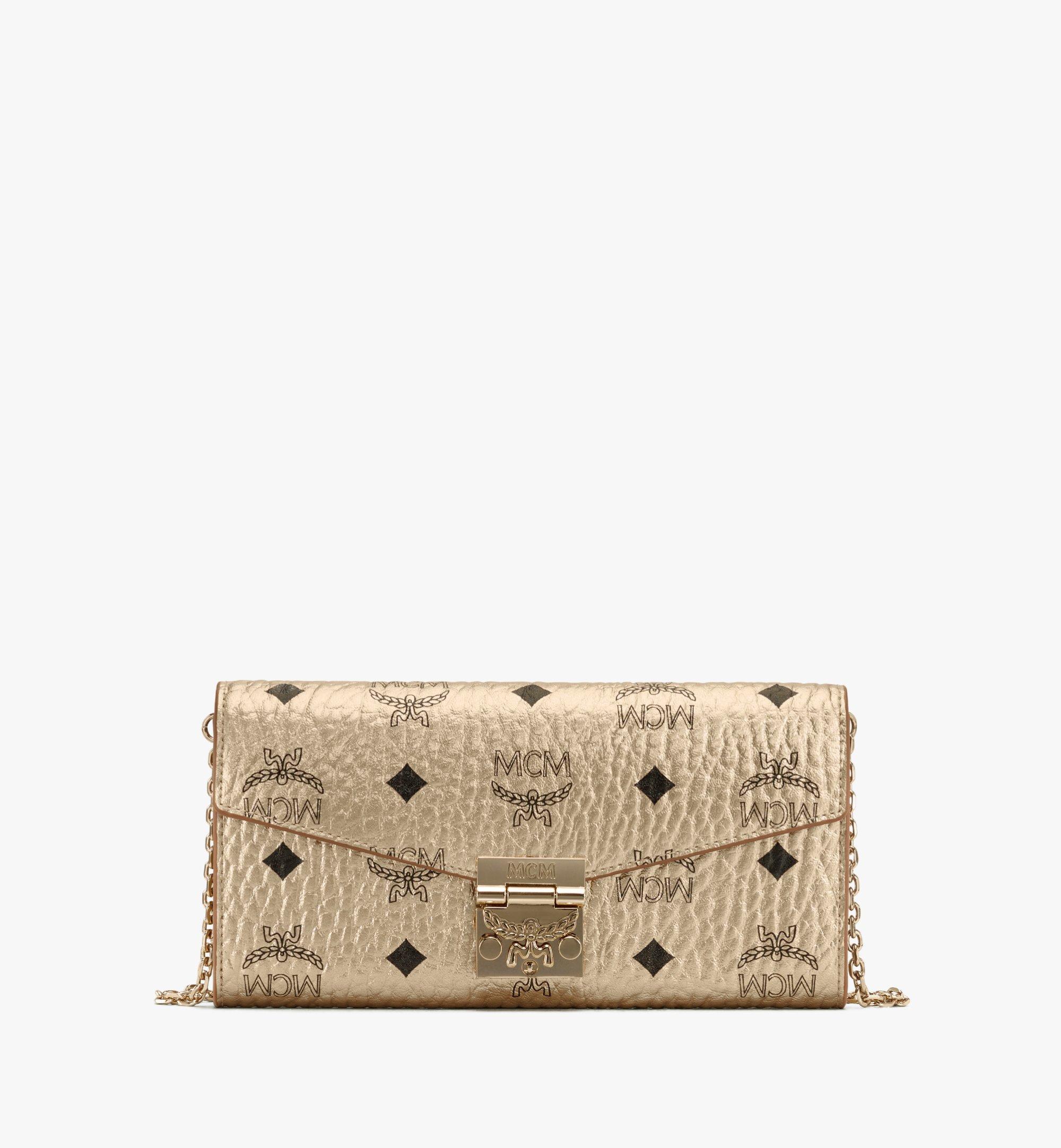 MCM Patricia Crossbody Wallet in Visetos