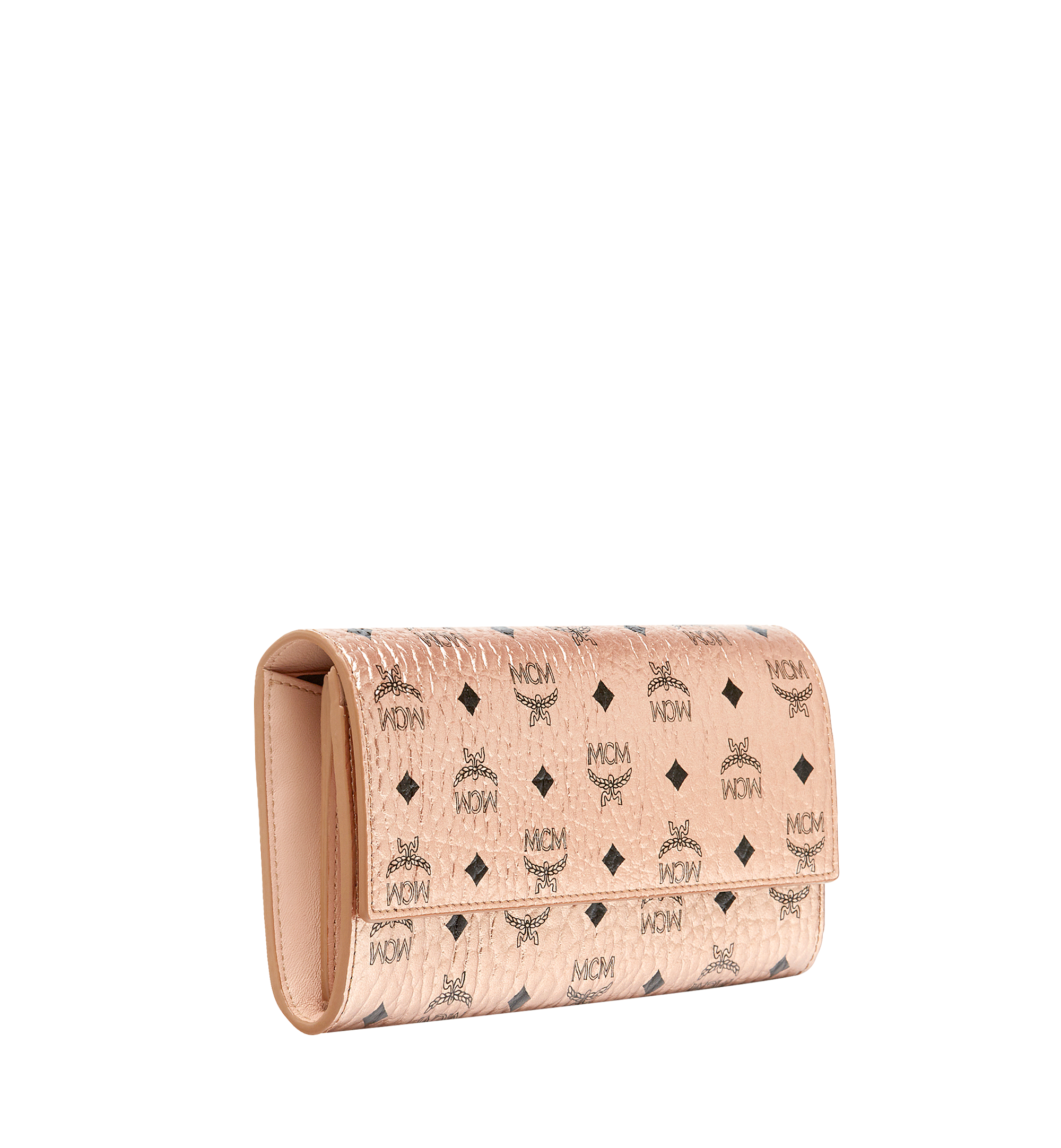 MCM Two Fold Wallet in Visetos Original  MYL8AVI99TC001 Alternate View 1