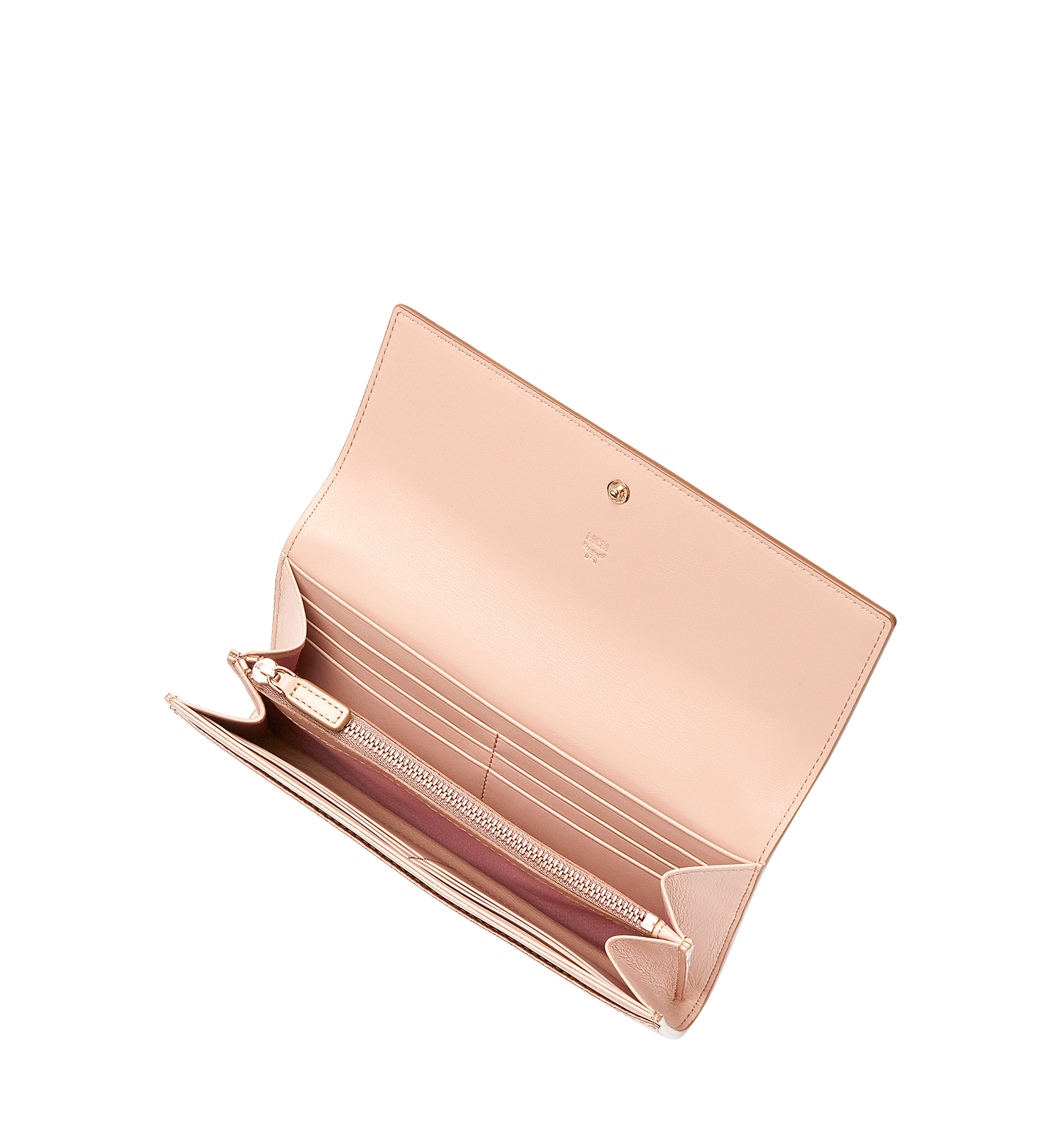 MCM Two Fold Wallet in Visetos Original  MYL8AVI99TC001 Alternate View 3