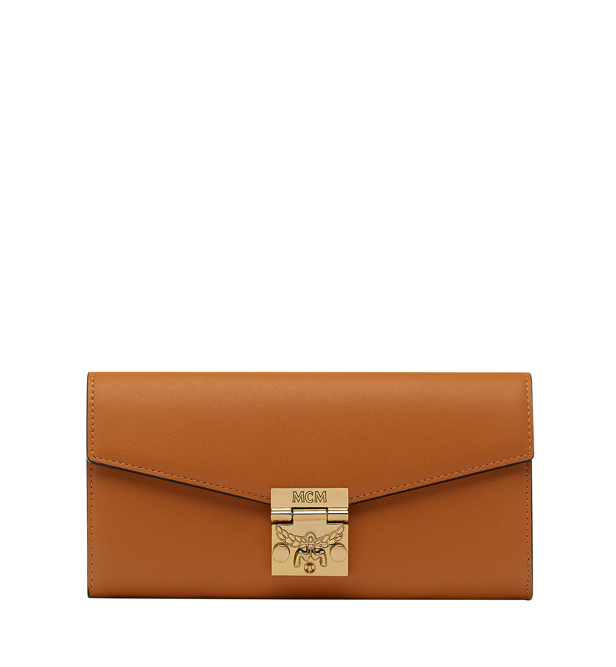 MCM Tracy Crossbody Wallet in Nappa Leather Cognac MYL8SPA01CO001 Alternate View 1