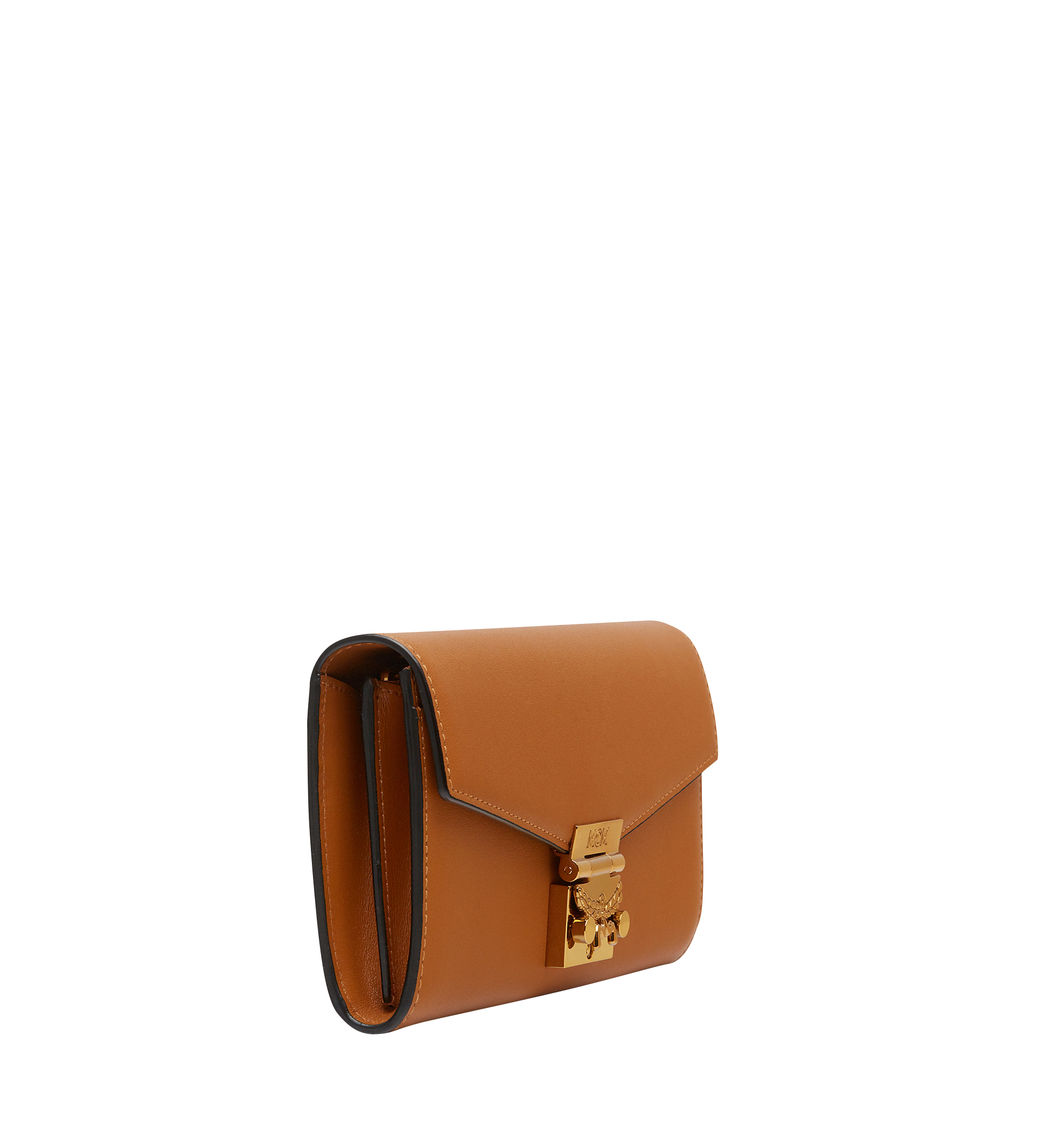 MCM Tracy Crossbody Wallet in Nappa Leather Cognac MYL8SPA01CO001 Alternate View 1
