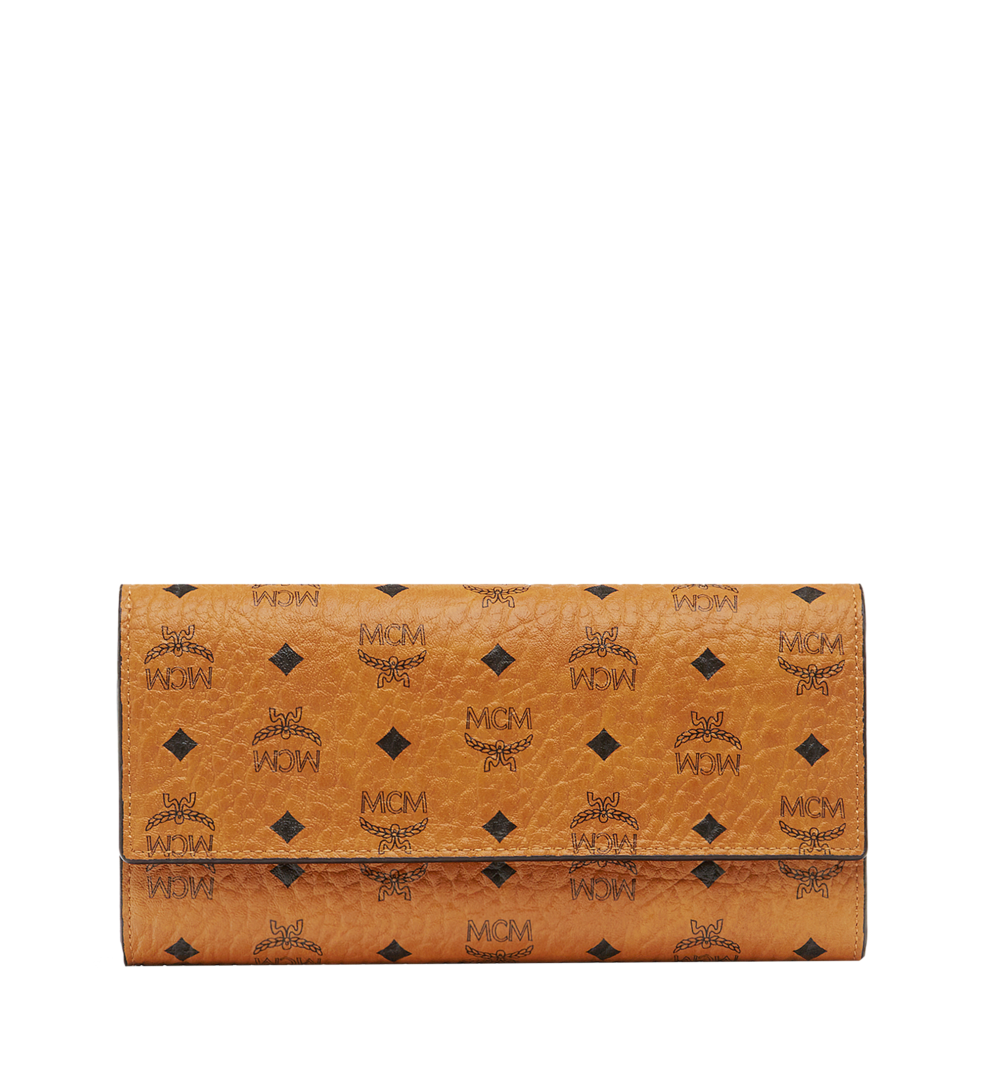 MCM Brieftasche mit Rundum-Reissverschluss in Visetos Original Cognac MYL8SVI99CO001 Noch mehr sehen 1