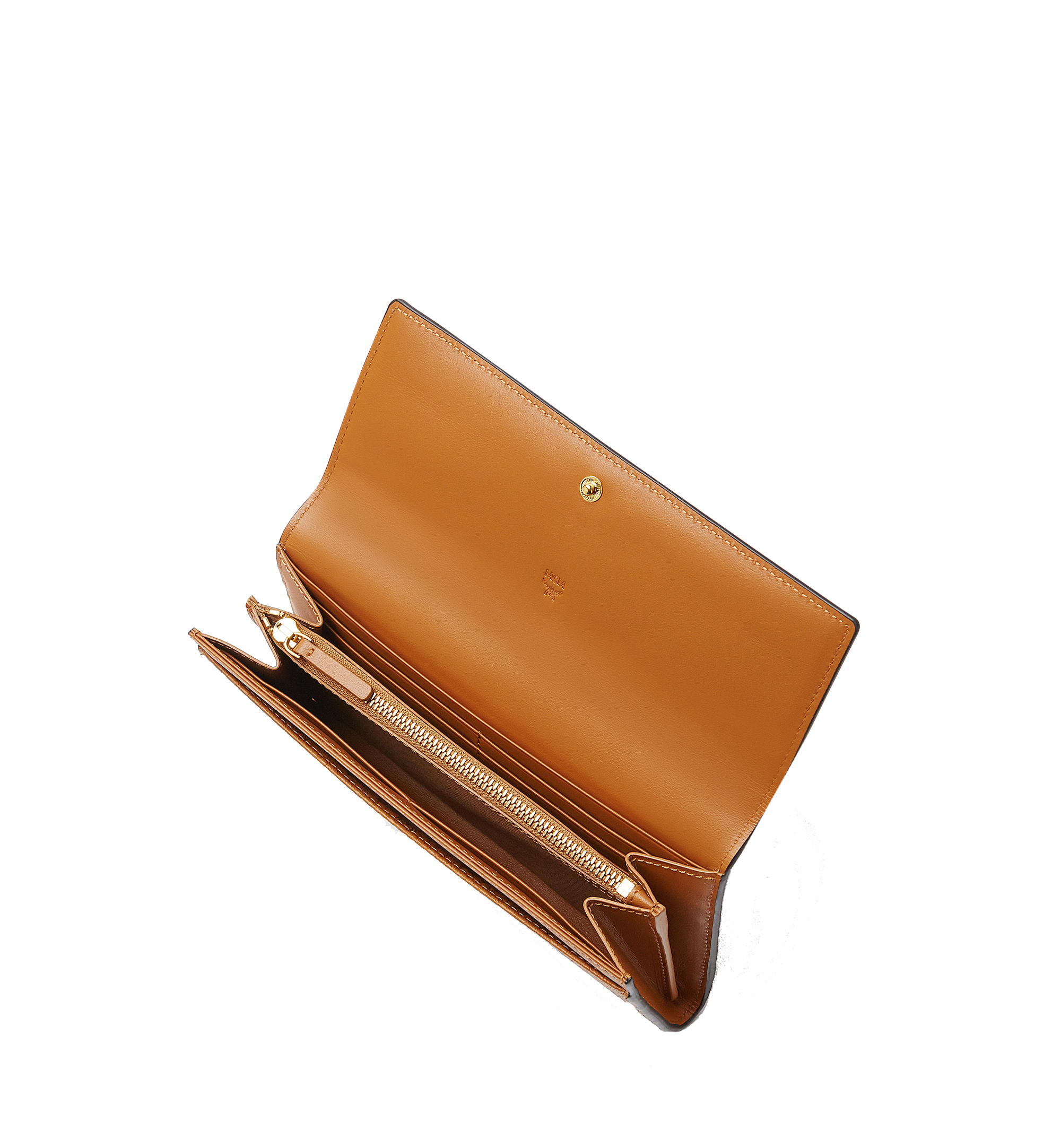 Mcm (Brown Bifold Wallet in Visetos Original)